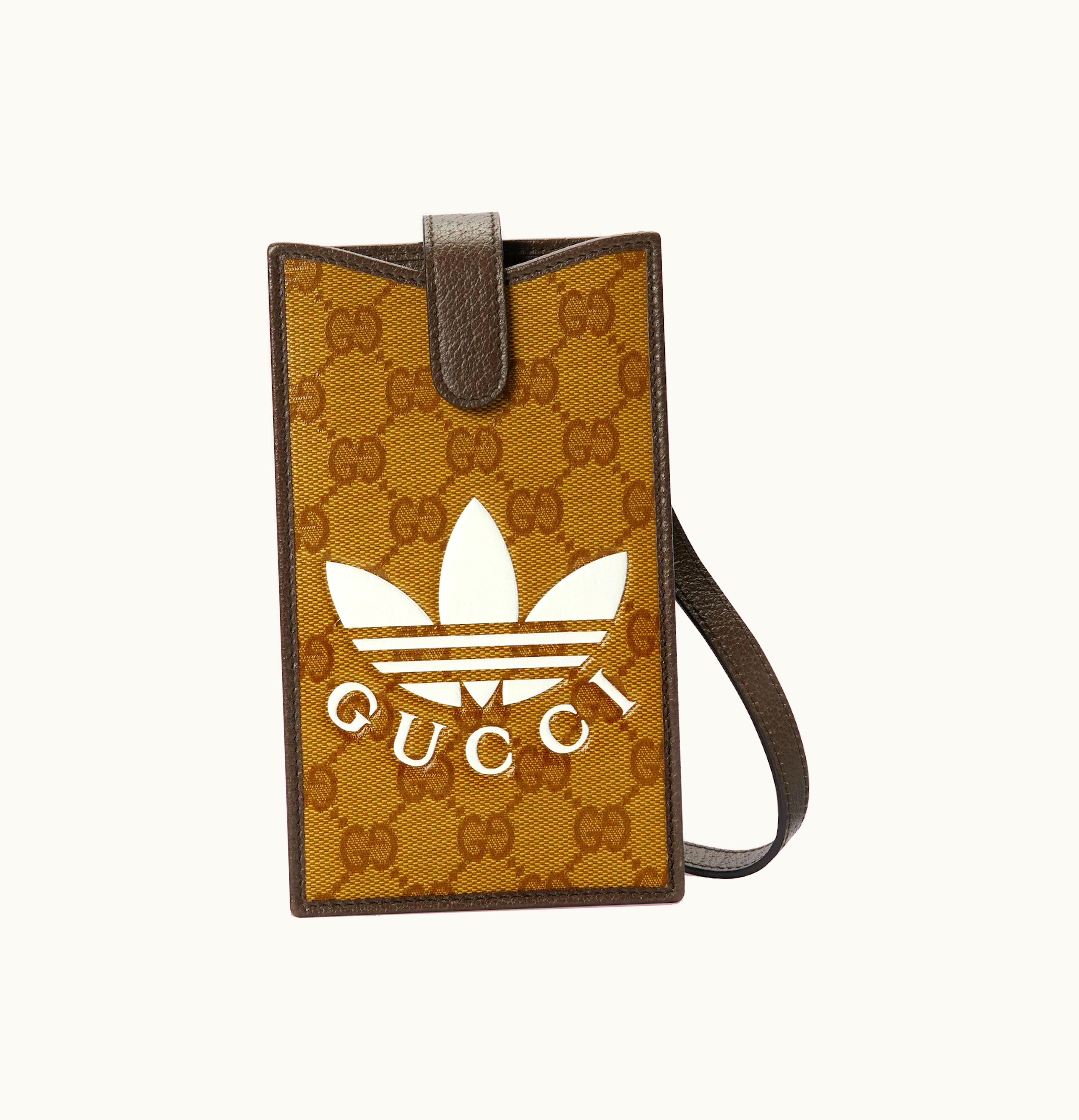 Gucci Gucci x adidas Phone Case Beige Brown