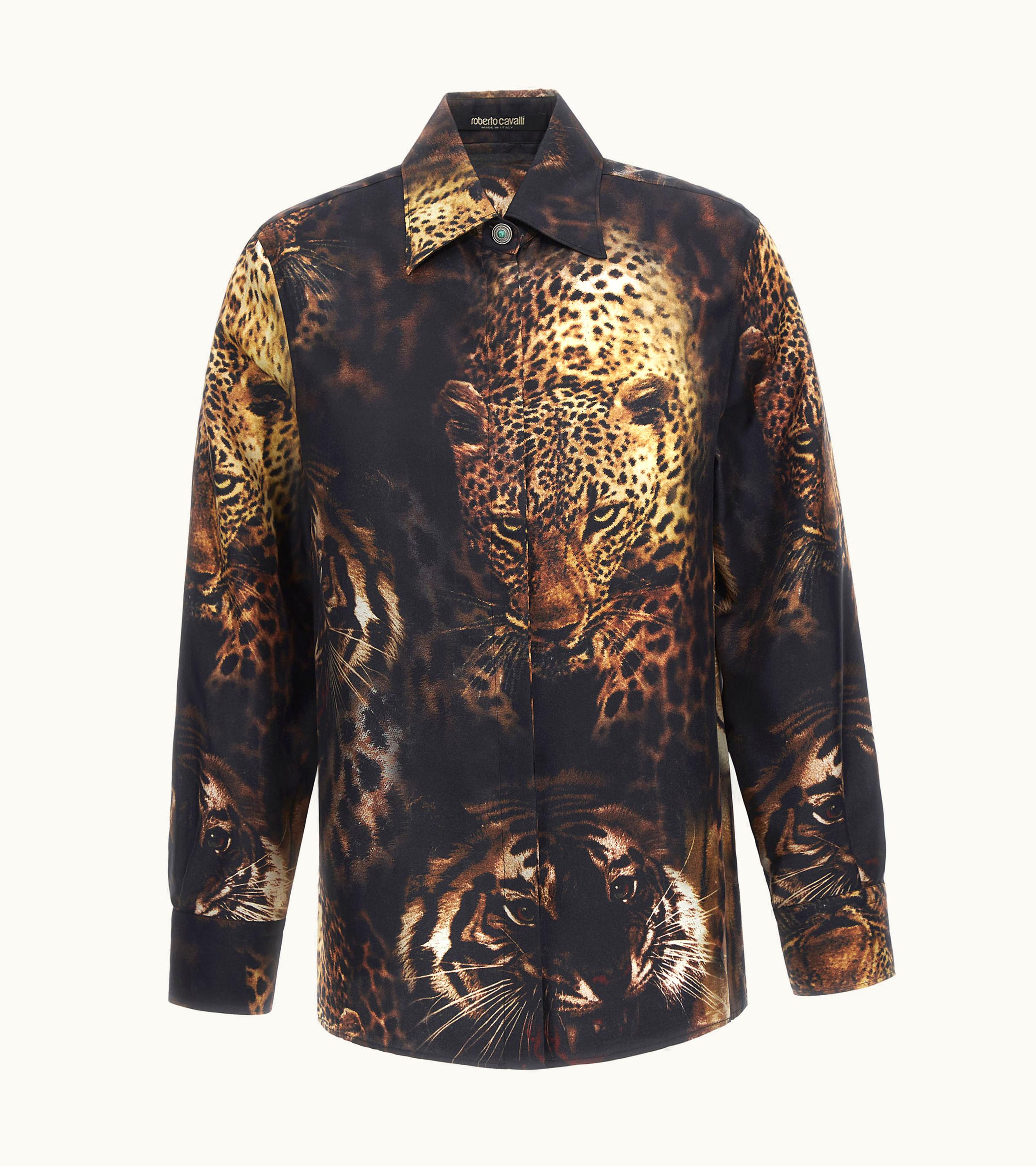 Roberto Cavalli Roberto Cavalli Shirt Rust