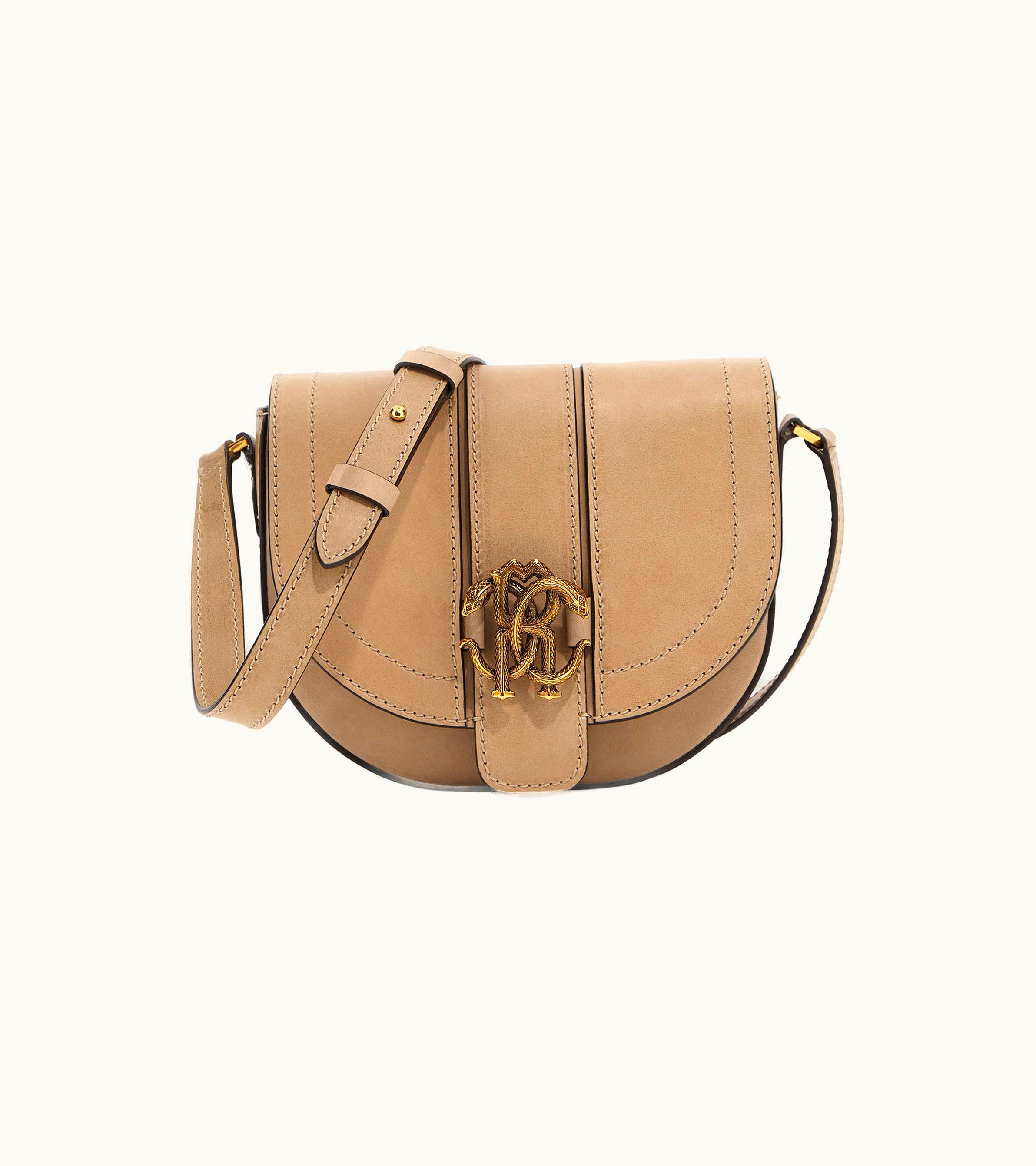 Roberto Cavalli Roberto Cavalli Bag With Monogram Rc Ivory