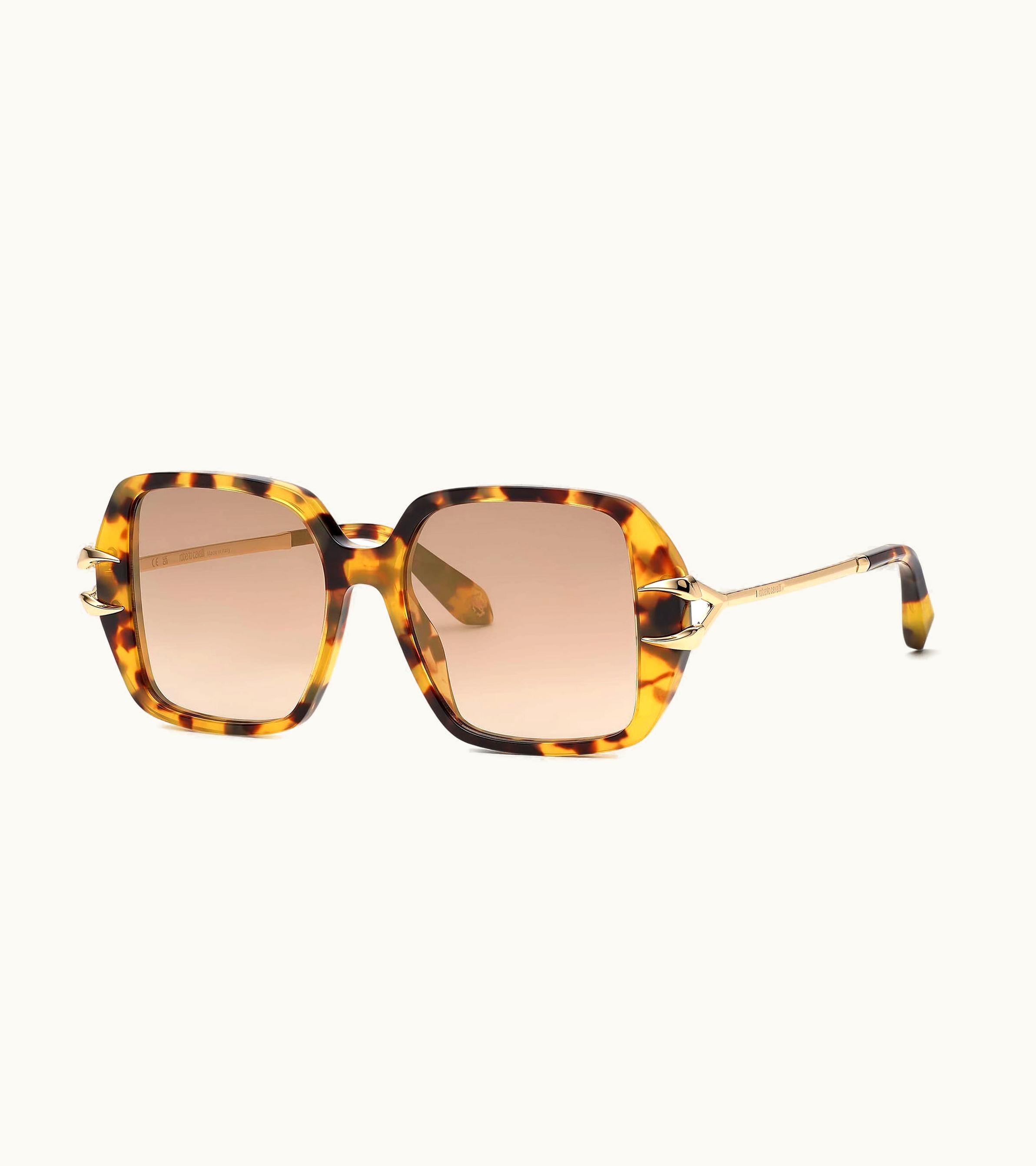 Roberto Cavalli Roberto Cavalli Fang Collection Sunglasses Yellow