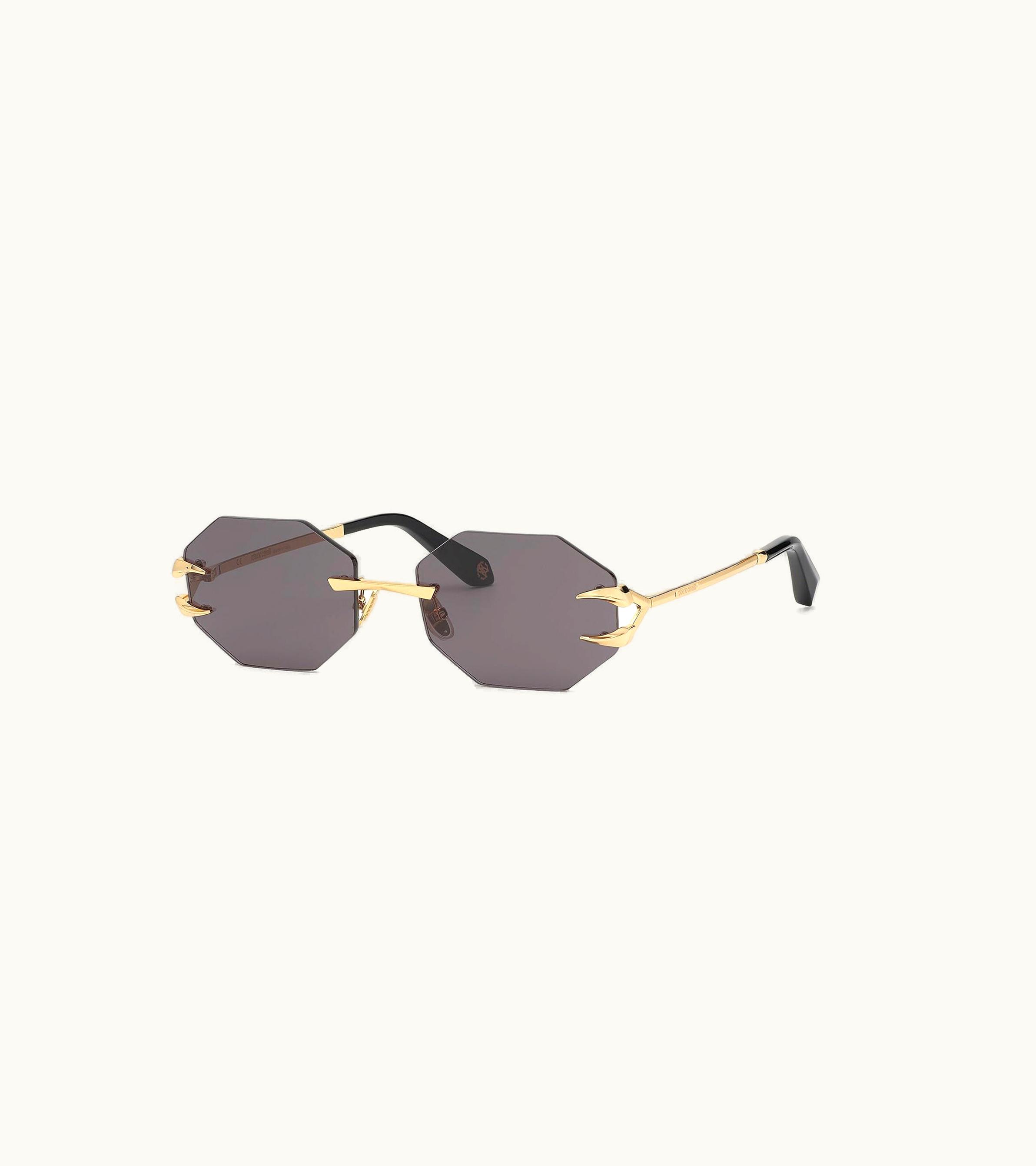 Roberto Cavalli Roberto Cavalli Fang Collection Sunglasses Total Rose Gold