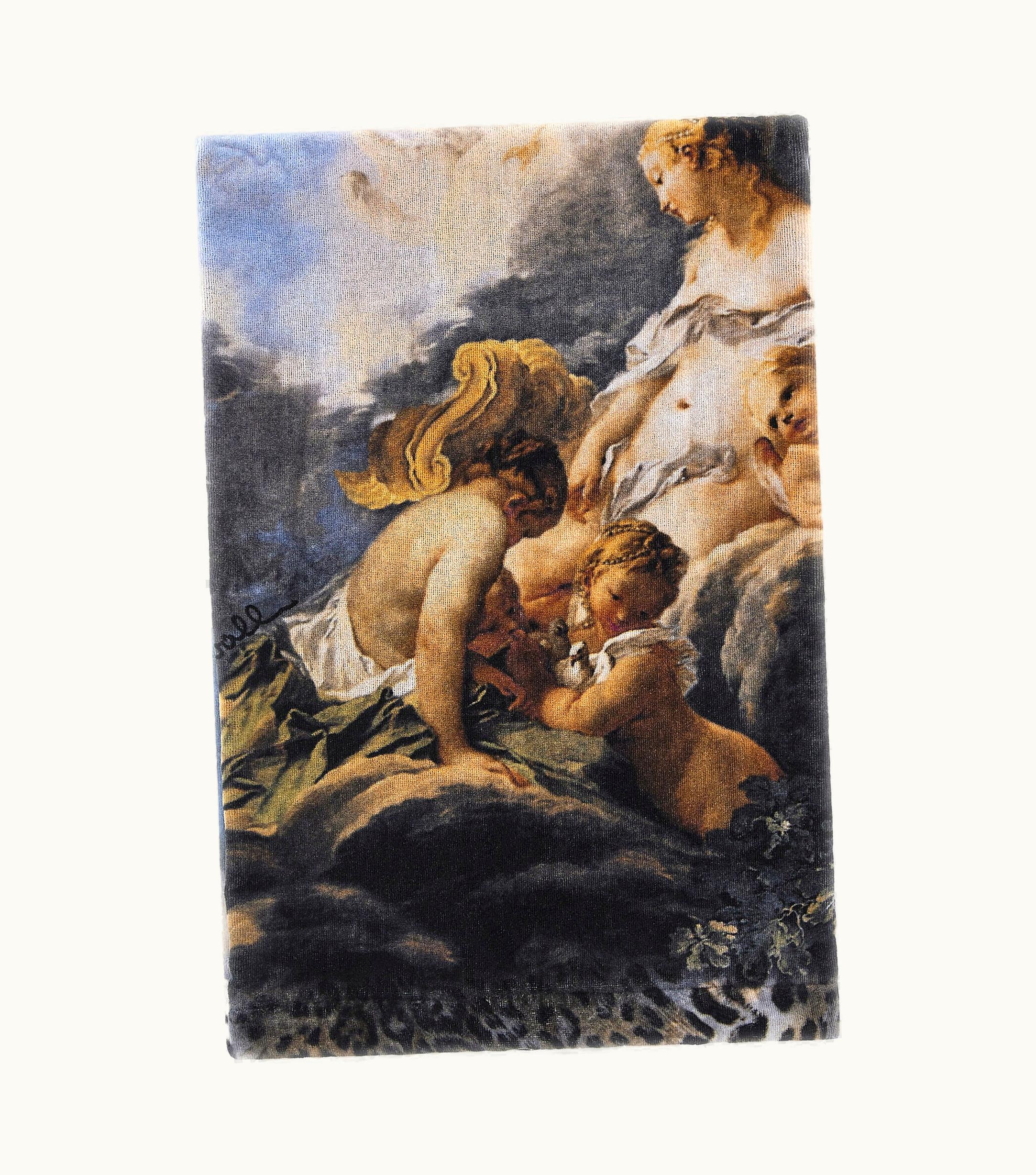 Roberto Cavalli Roberto Cavalli Wild Leda Light Blue Beach Towel