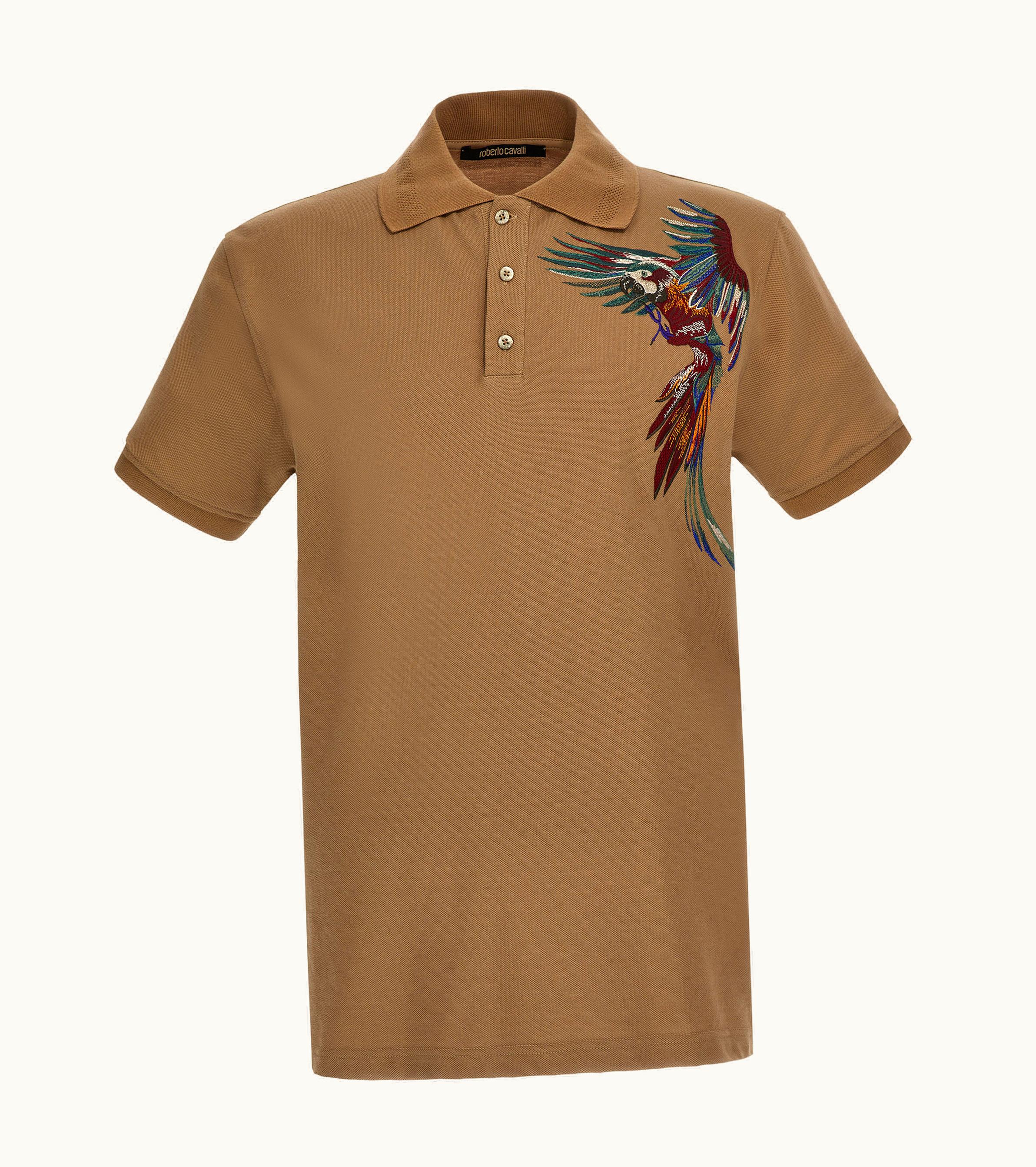 Roberto Cavalli Roberto Cavalli Parrot Polo Brown