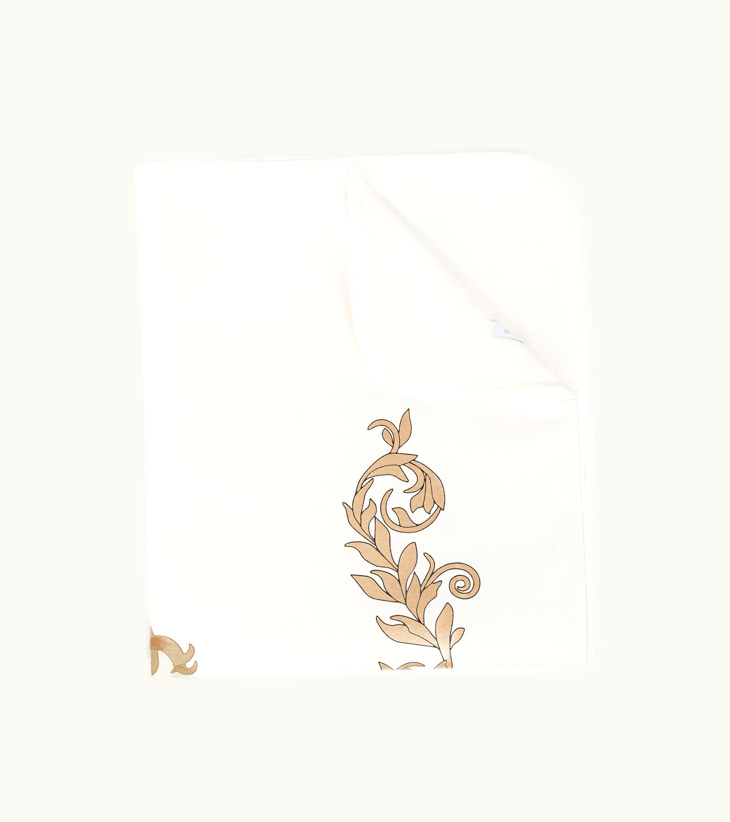 Roberto Cavalli Roberto Cavalli Rc Monogram Blanket Milky White