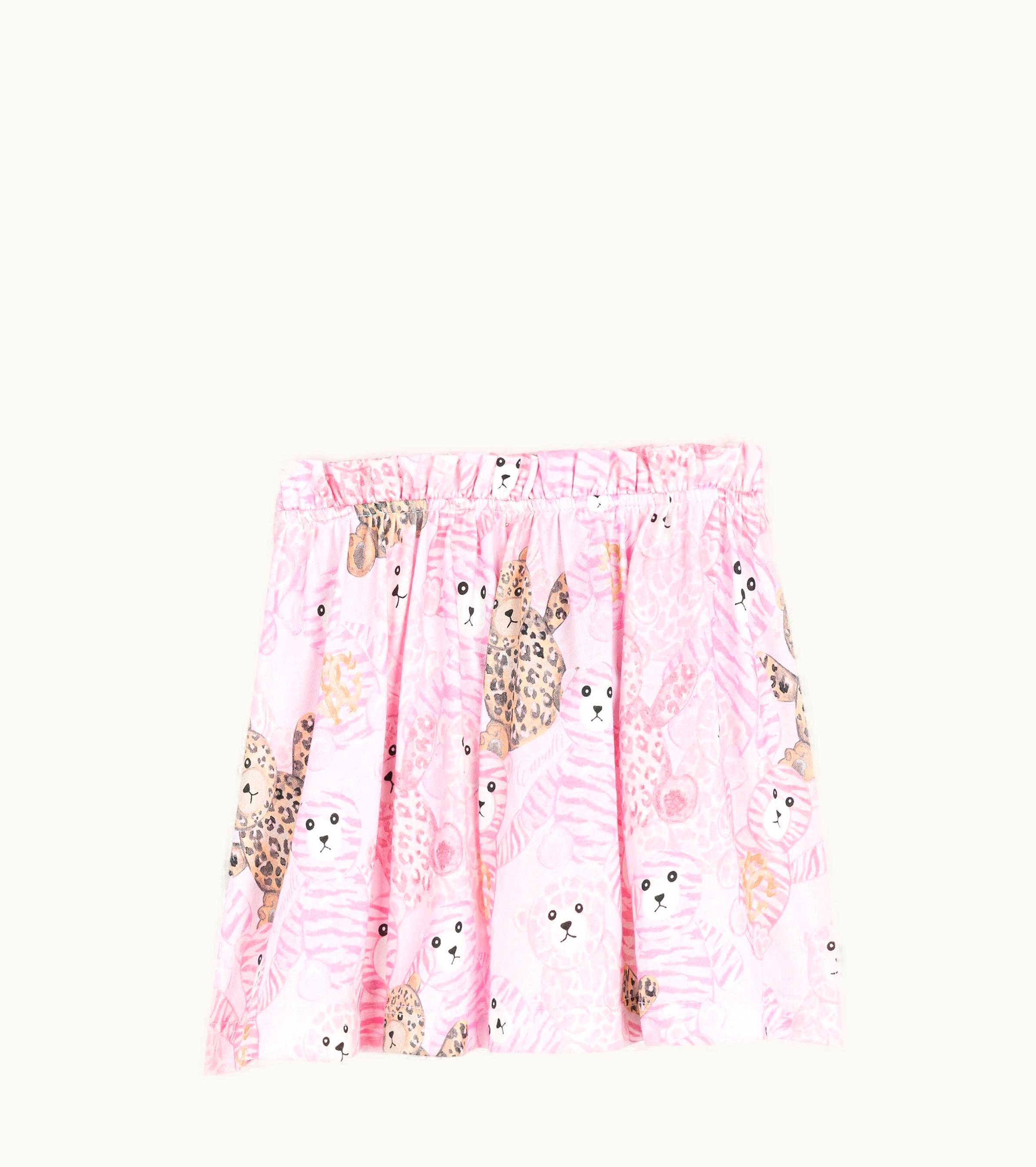 Roberto Cavalli Roberto Cavalli Teddy Bear-Print Cotton Dress White / Pink