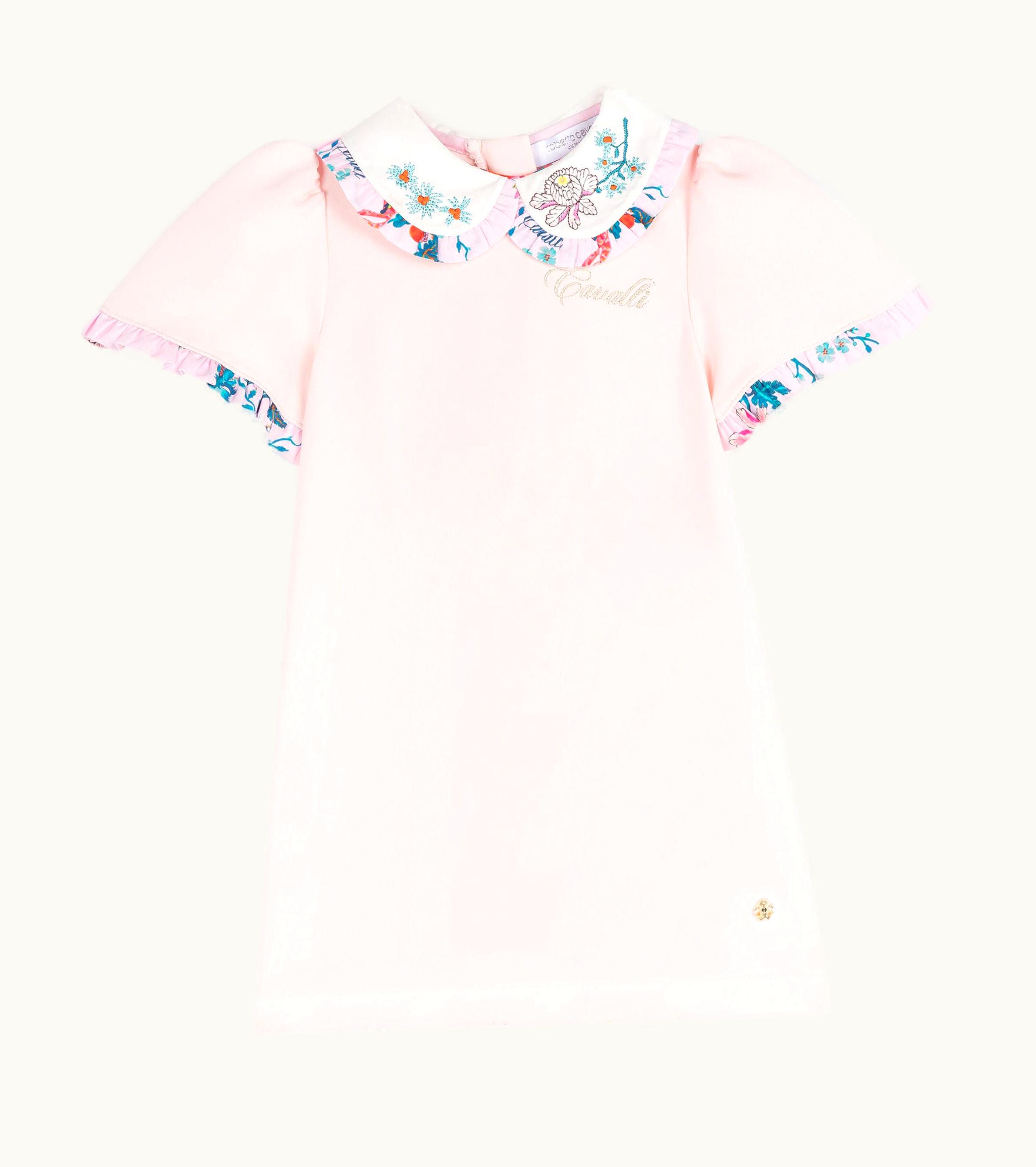 Roberto Cavalli Roberto Cavalli Floral-Print Dress Baby Pink