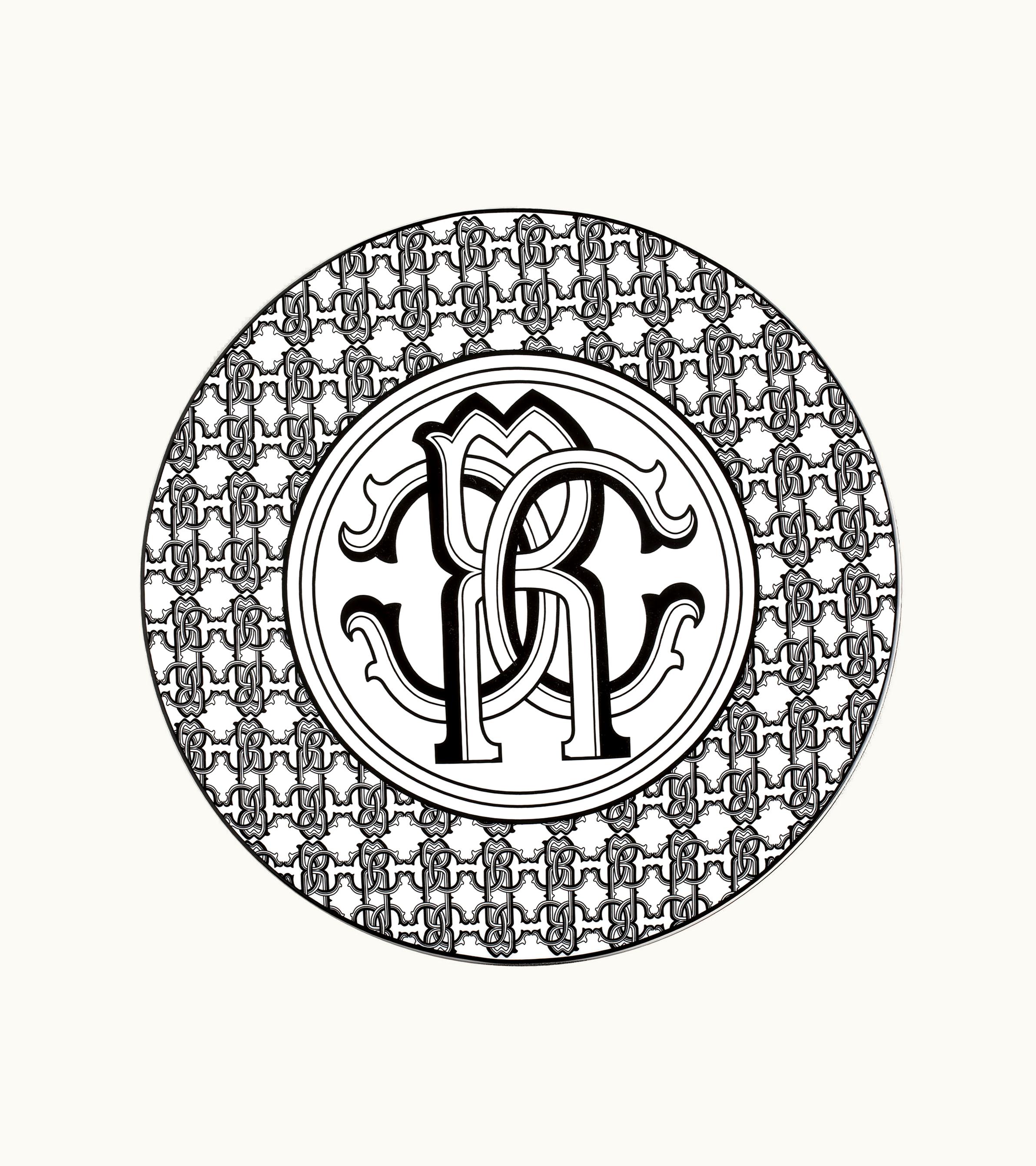 Roberto Cavalli Roberto Cavalli Monogram Black - Charger | Home & Lifestyle