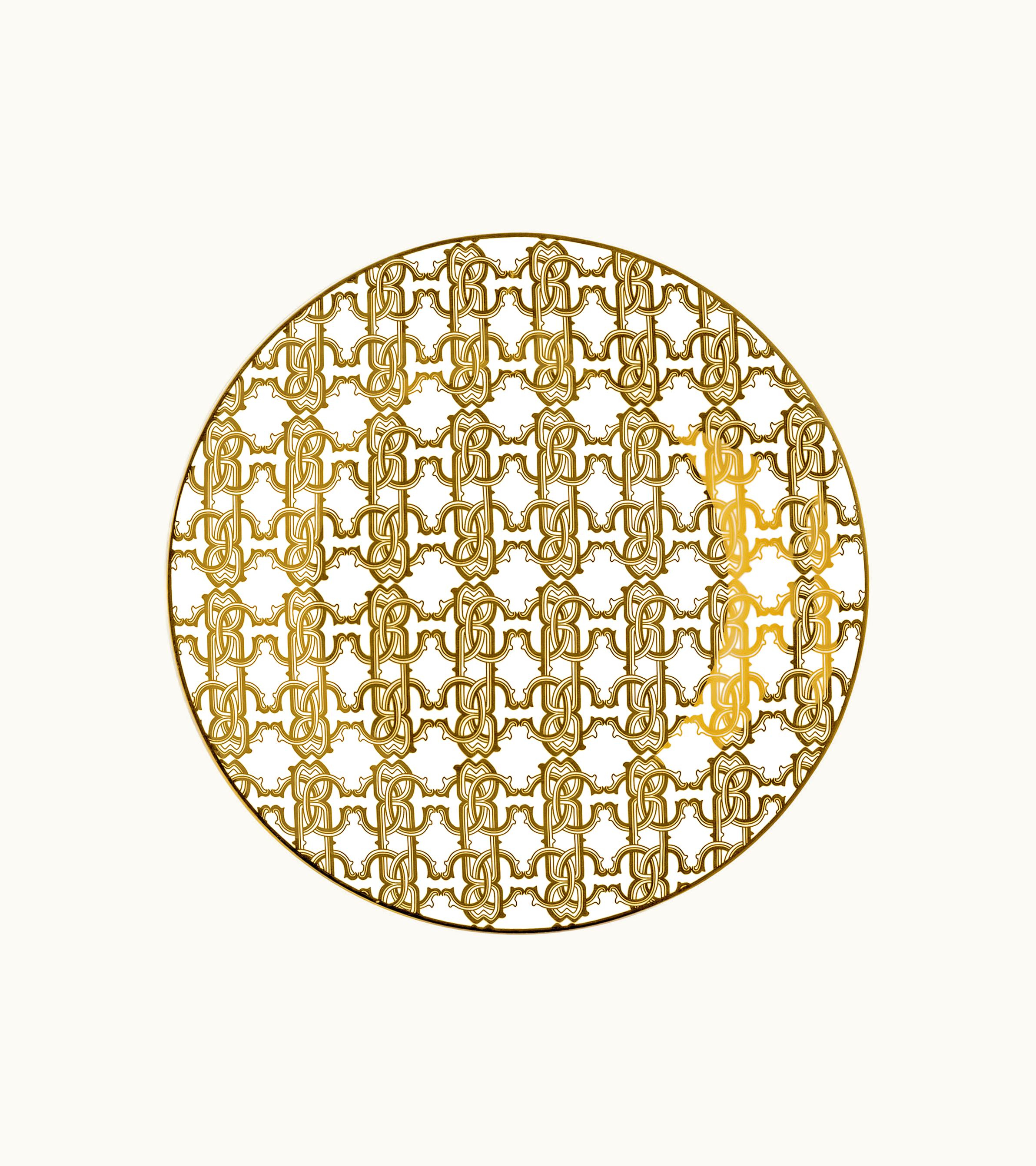 Roberto Cavalli Roberto Cavalli Monogram Gold - 2 Fruit Plates | Home & Lifestyle