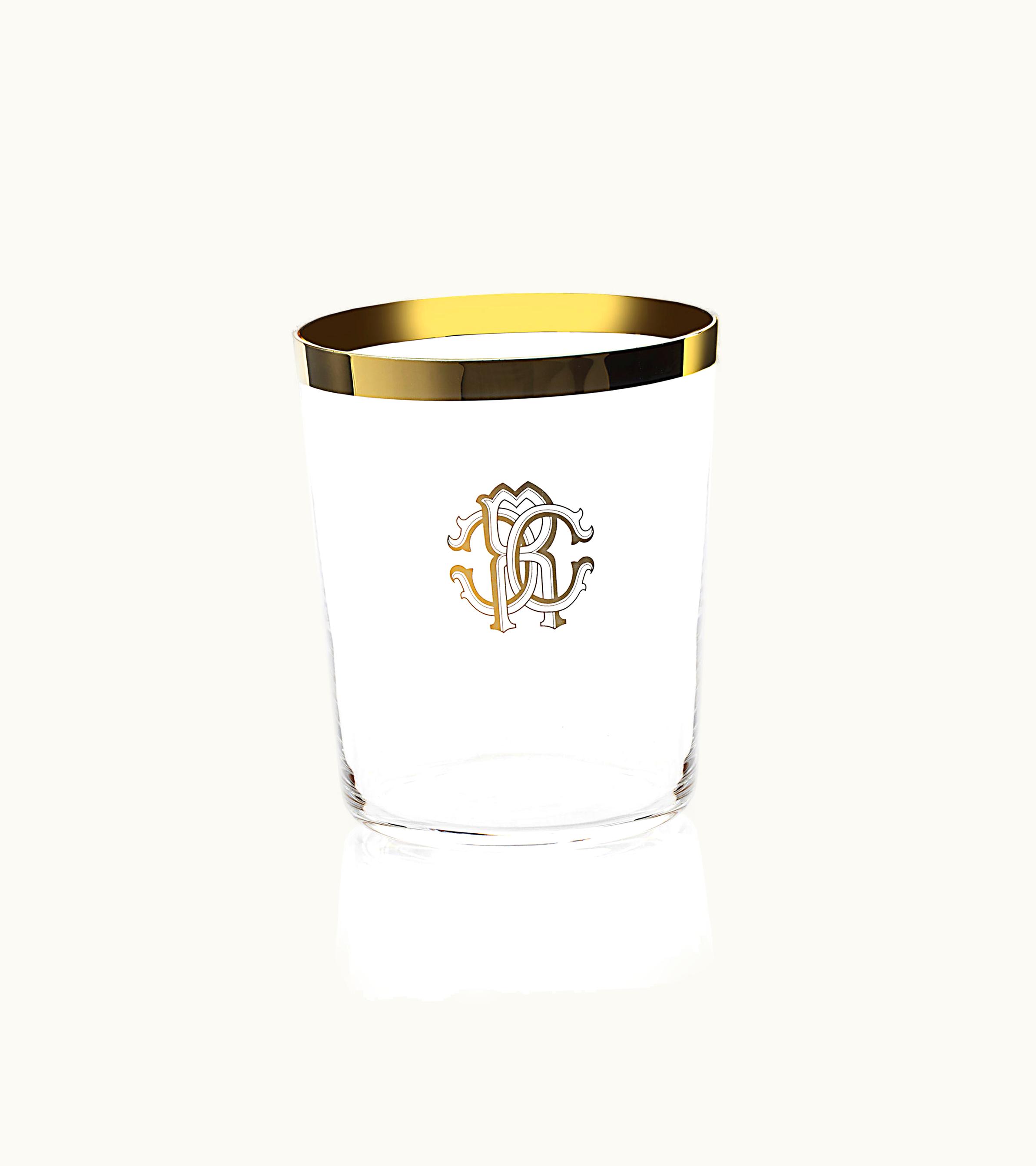 Roberto Cavalli Roberto Cavalli Monogram Gold - 2 Glasses Set | Home & Lifestyle
