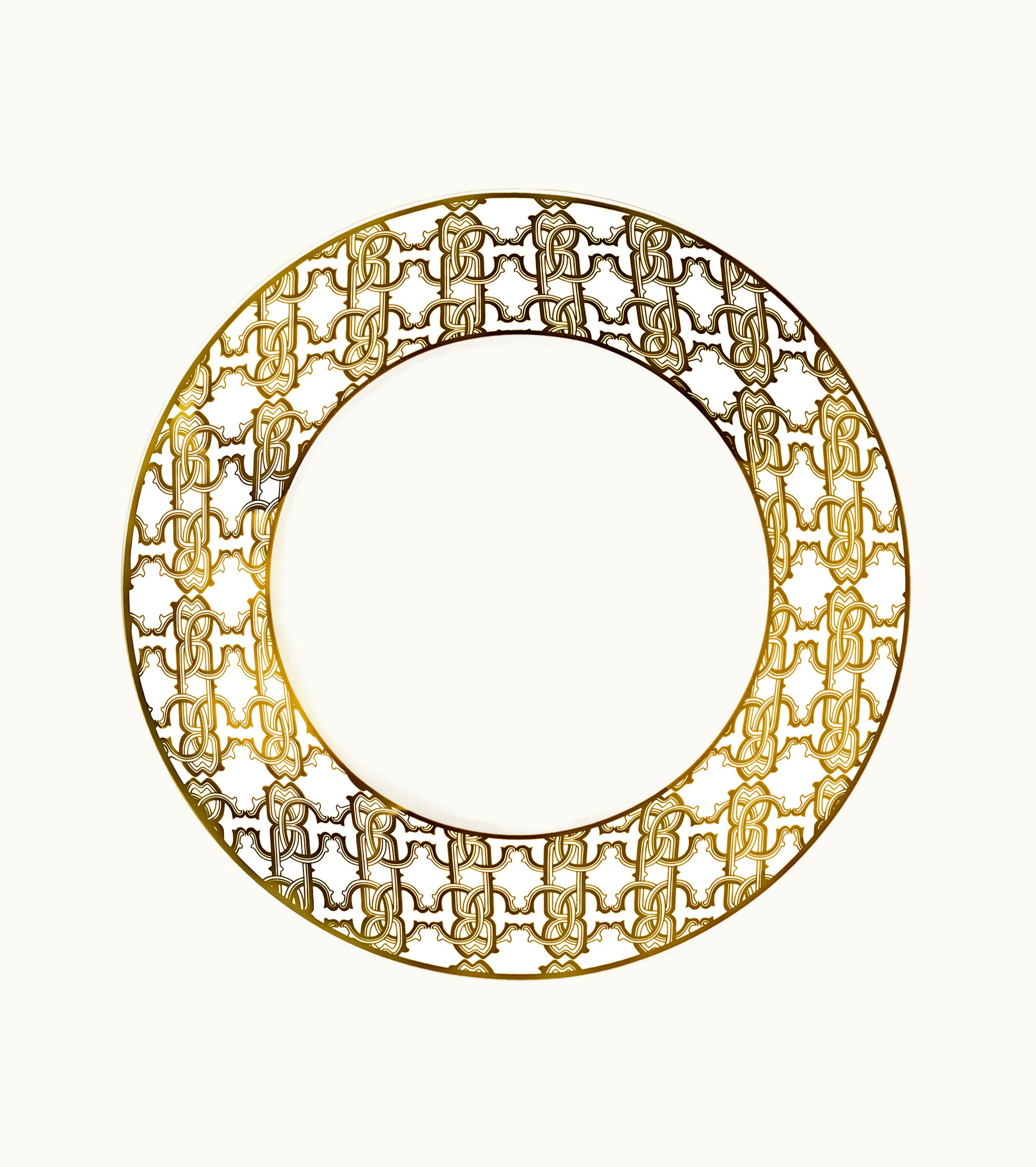Roberto Cavalli Roberto Cavalli Monogram Gold - 2 Soup Plates | Home & Lifestyle