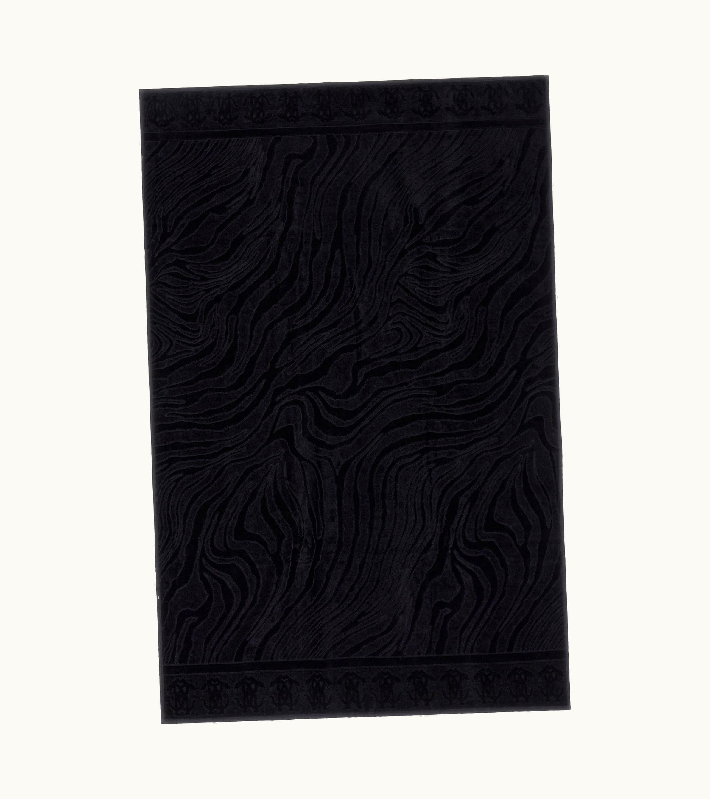Roberto Cavalli Okapi Towel | Home & Lifestyle - Black Sapphire