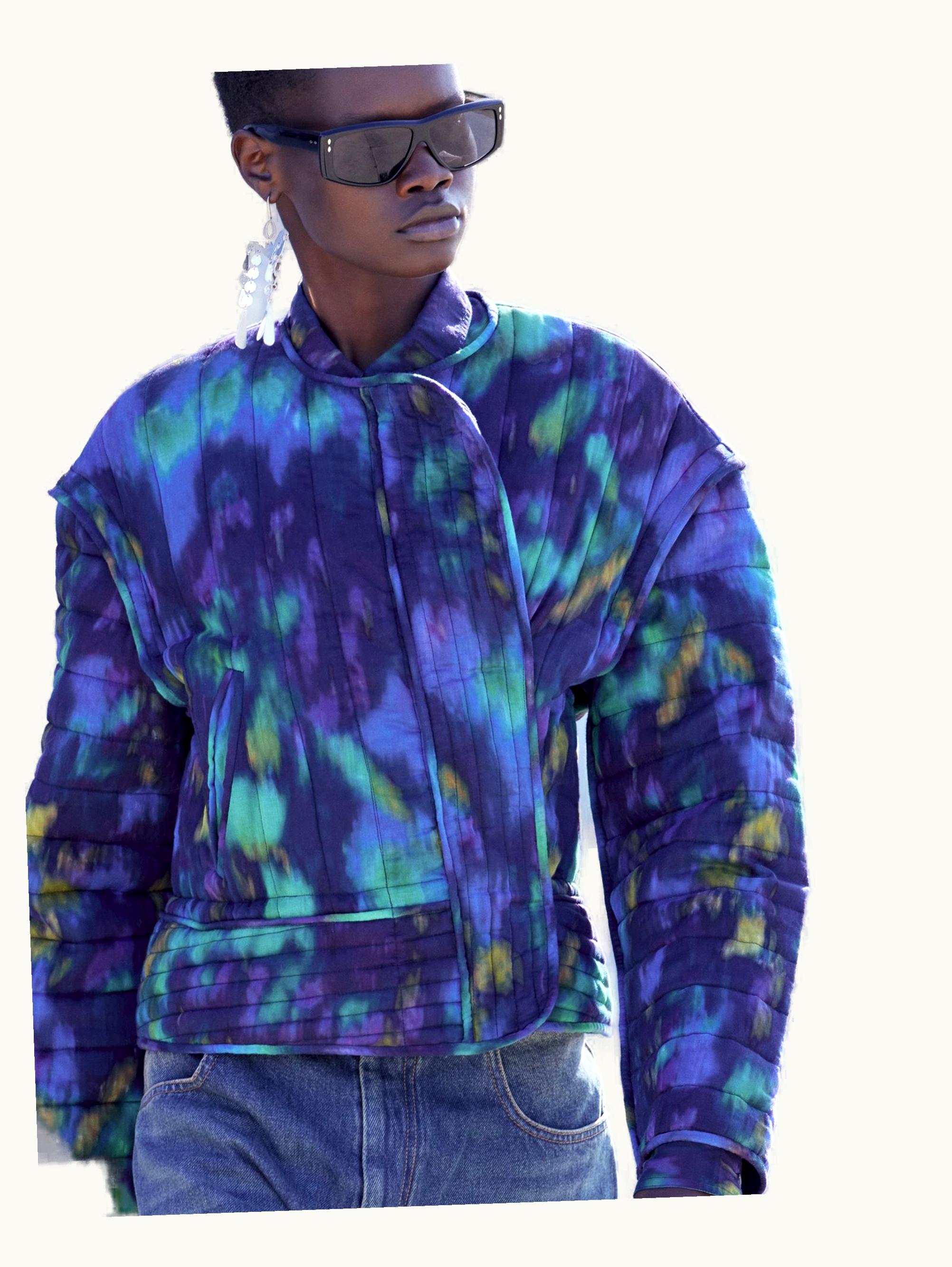 Isabel Marant Isabel Marant Gelio Jacket Blue / Green