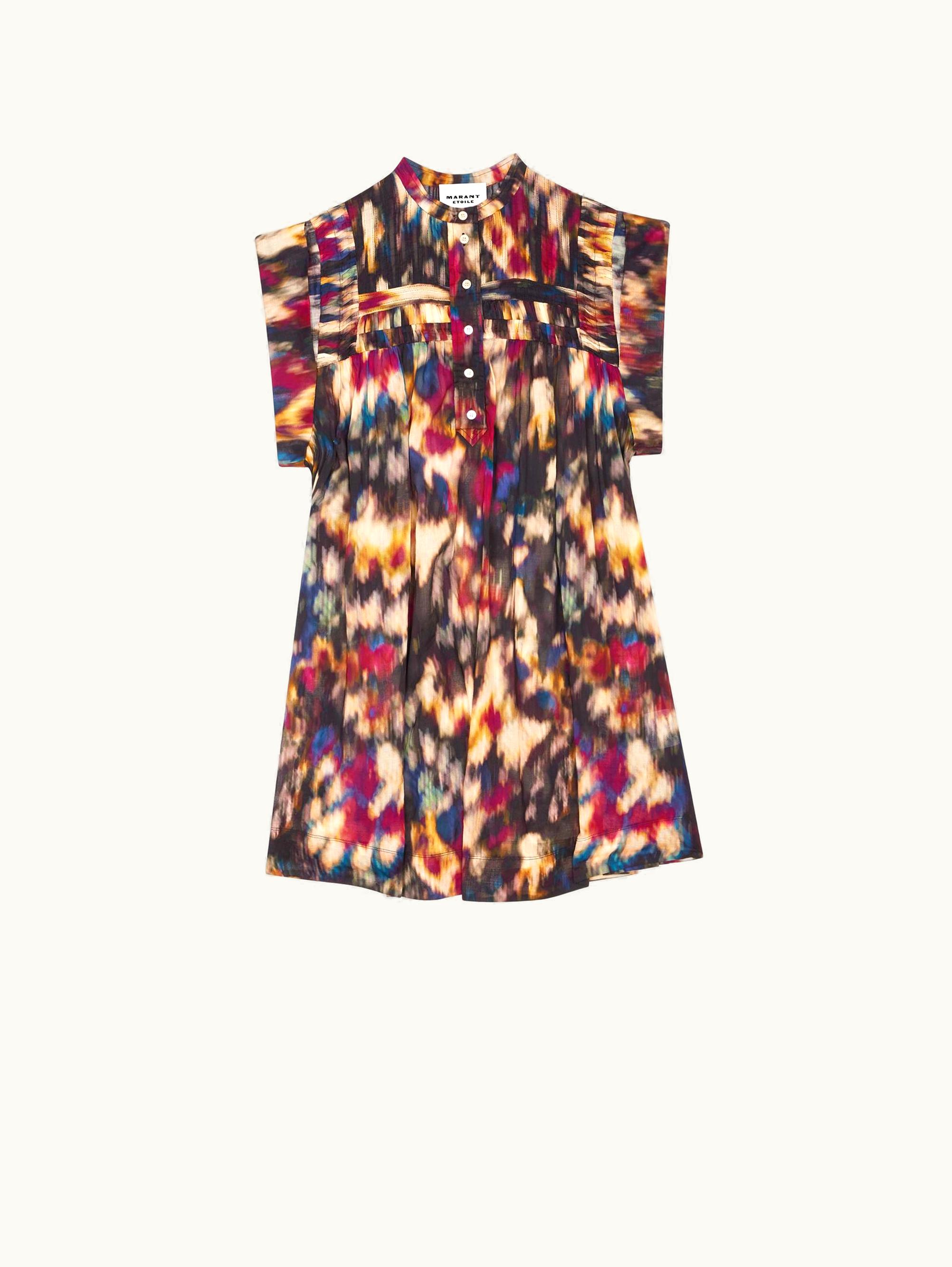 Isabel Marant Isabel Marant Leazali Dress Ochre / Black