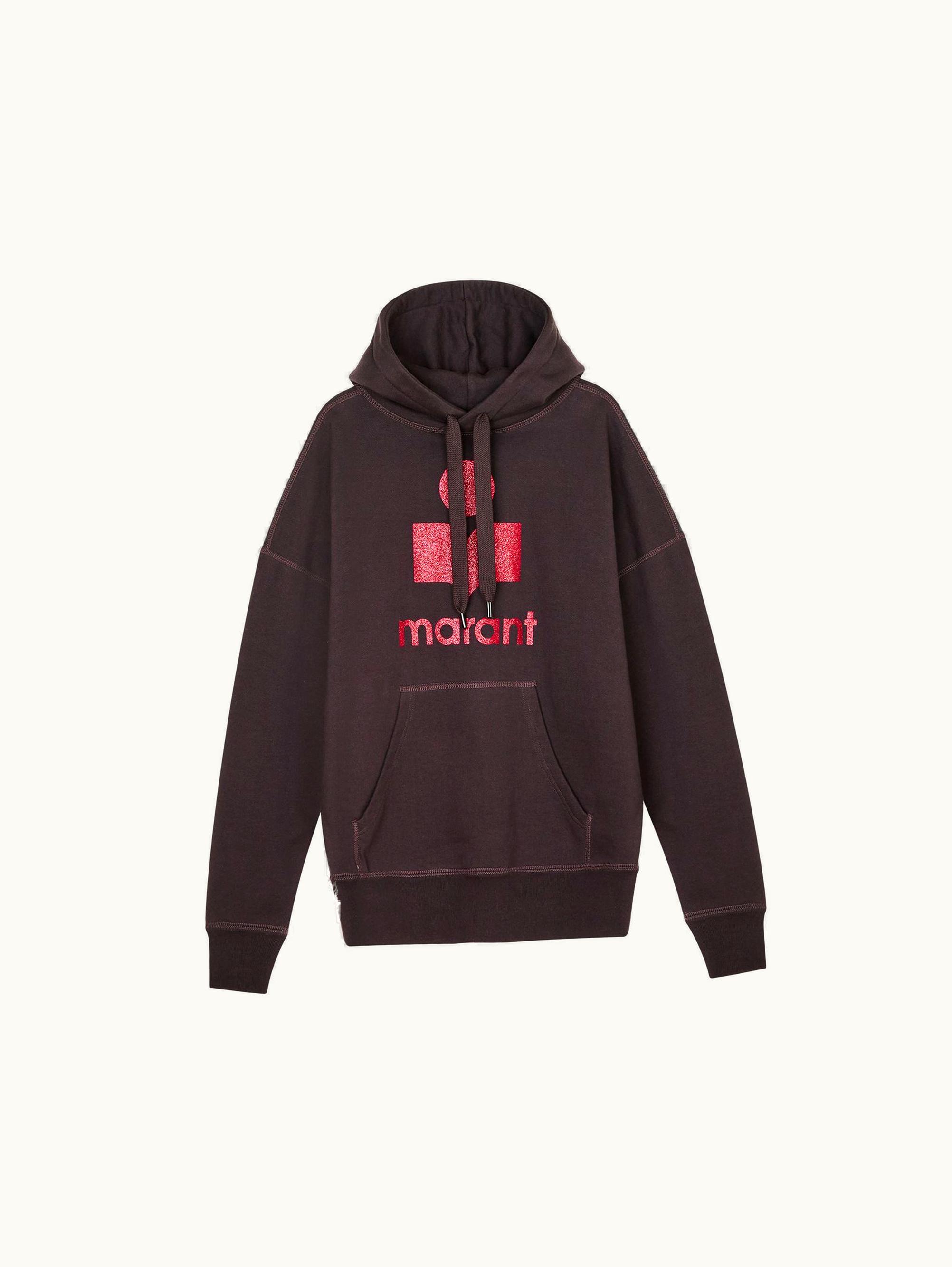 Isabel Marant Isabel Marant Mansel Oversized Hoodie Sweatshirt Faded Night / Pink