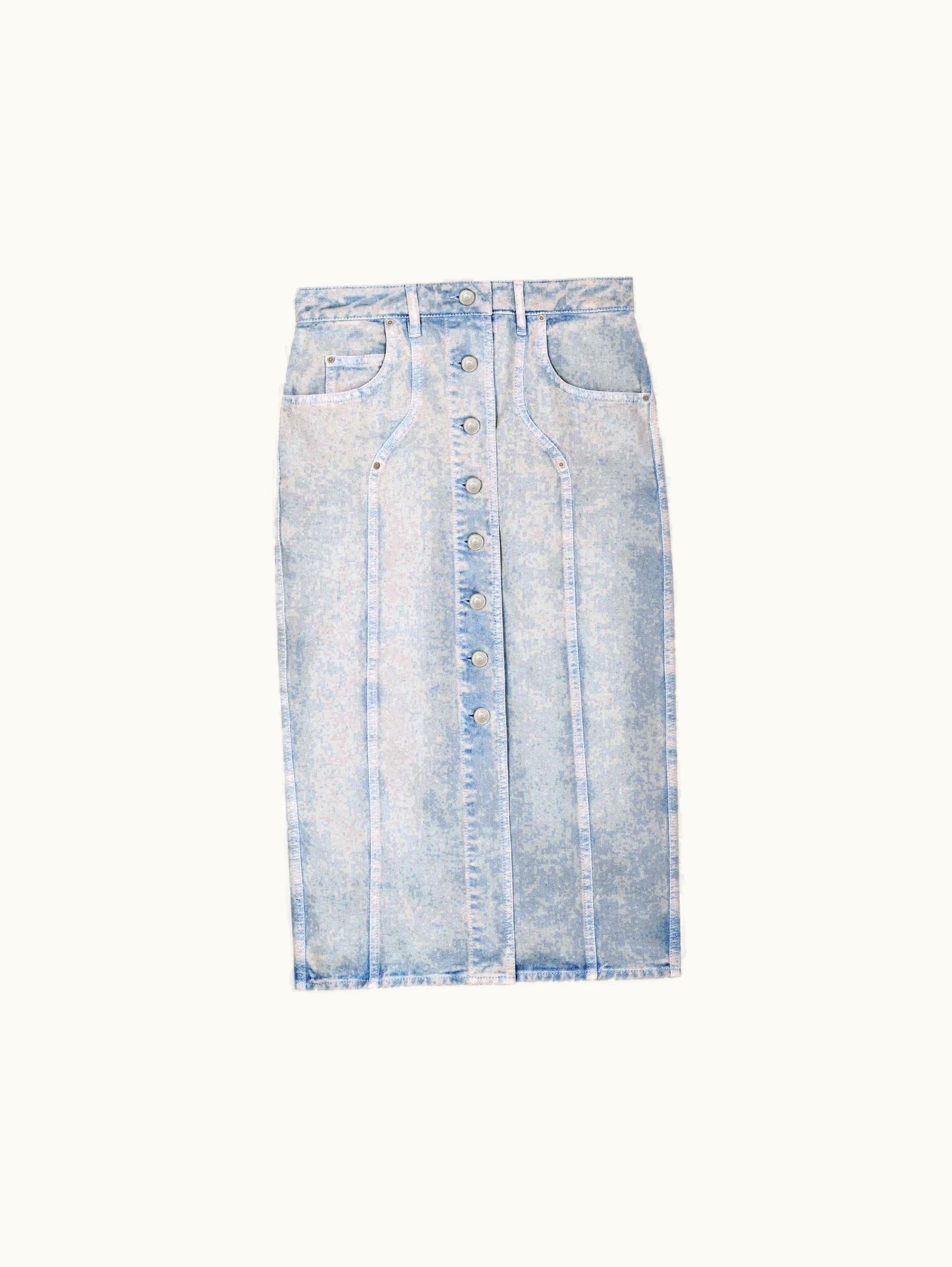 Isabel Marant Isabel Marant Vandy Skirt Light Blue