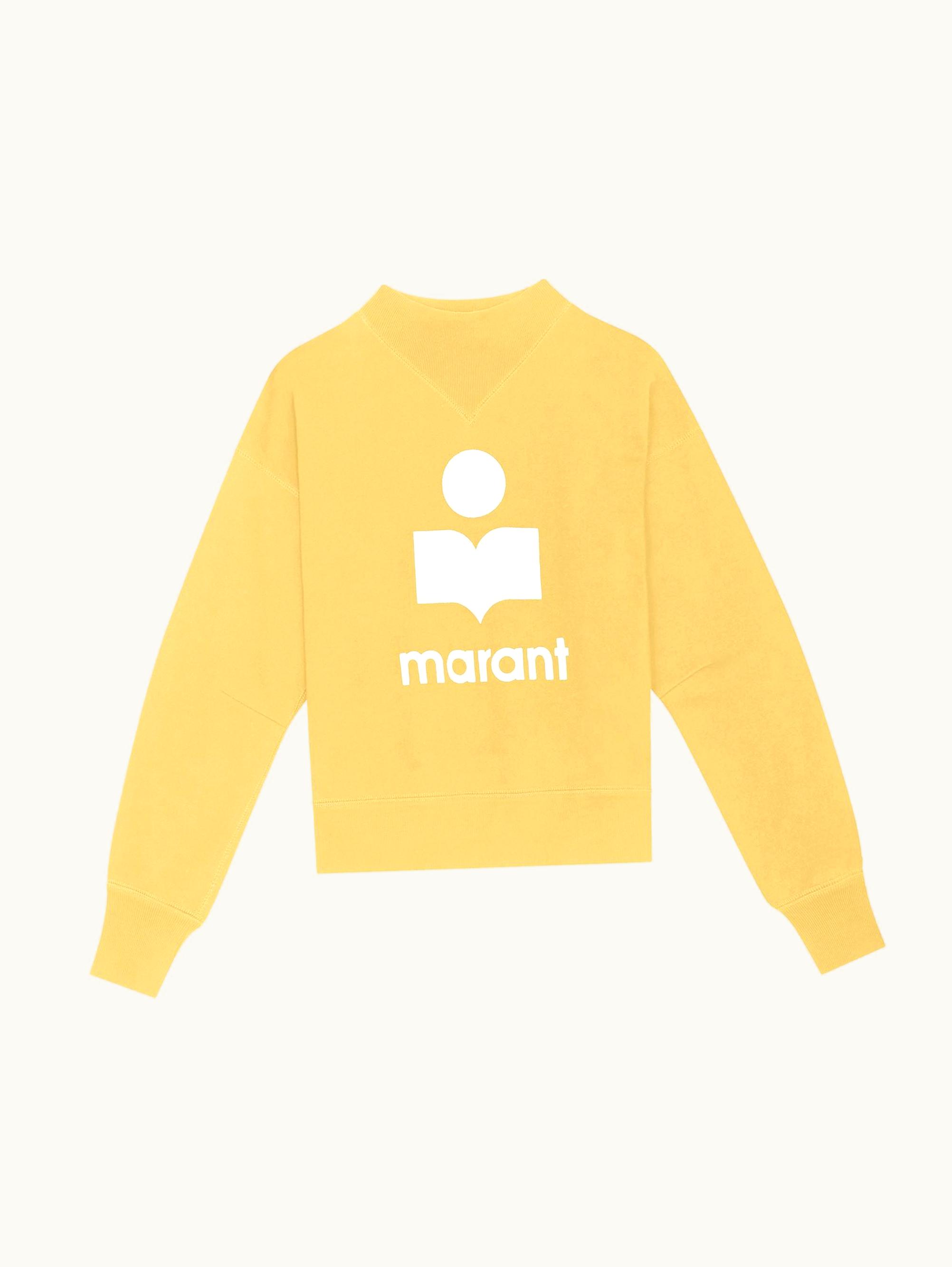 Isabel Marant Isabel Marant Moby Logo Sweatshirt Sunlight / Ecru SW0003FAA1M07ESUEC