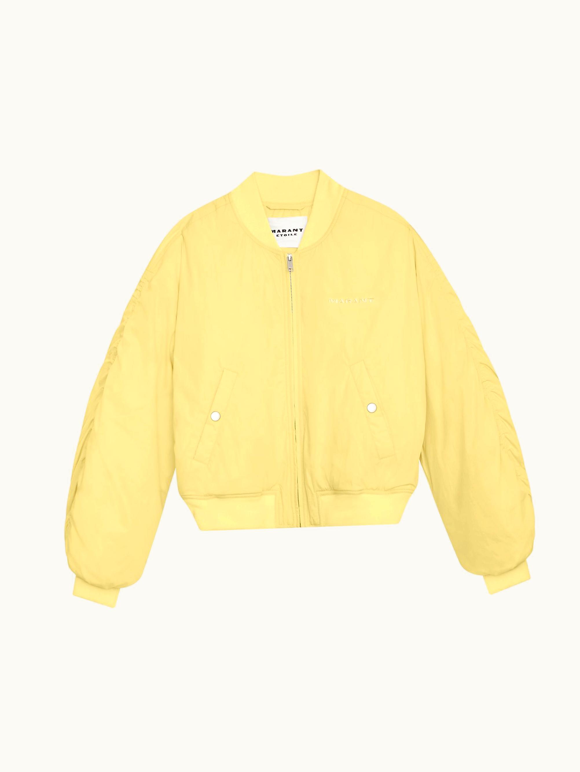 Isabel Marant Isabel Marant Bessime Bomber Jacket Yellow VE0252FAB1C01E10YW