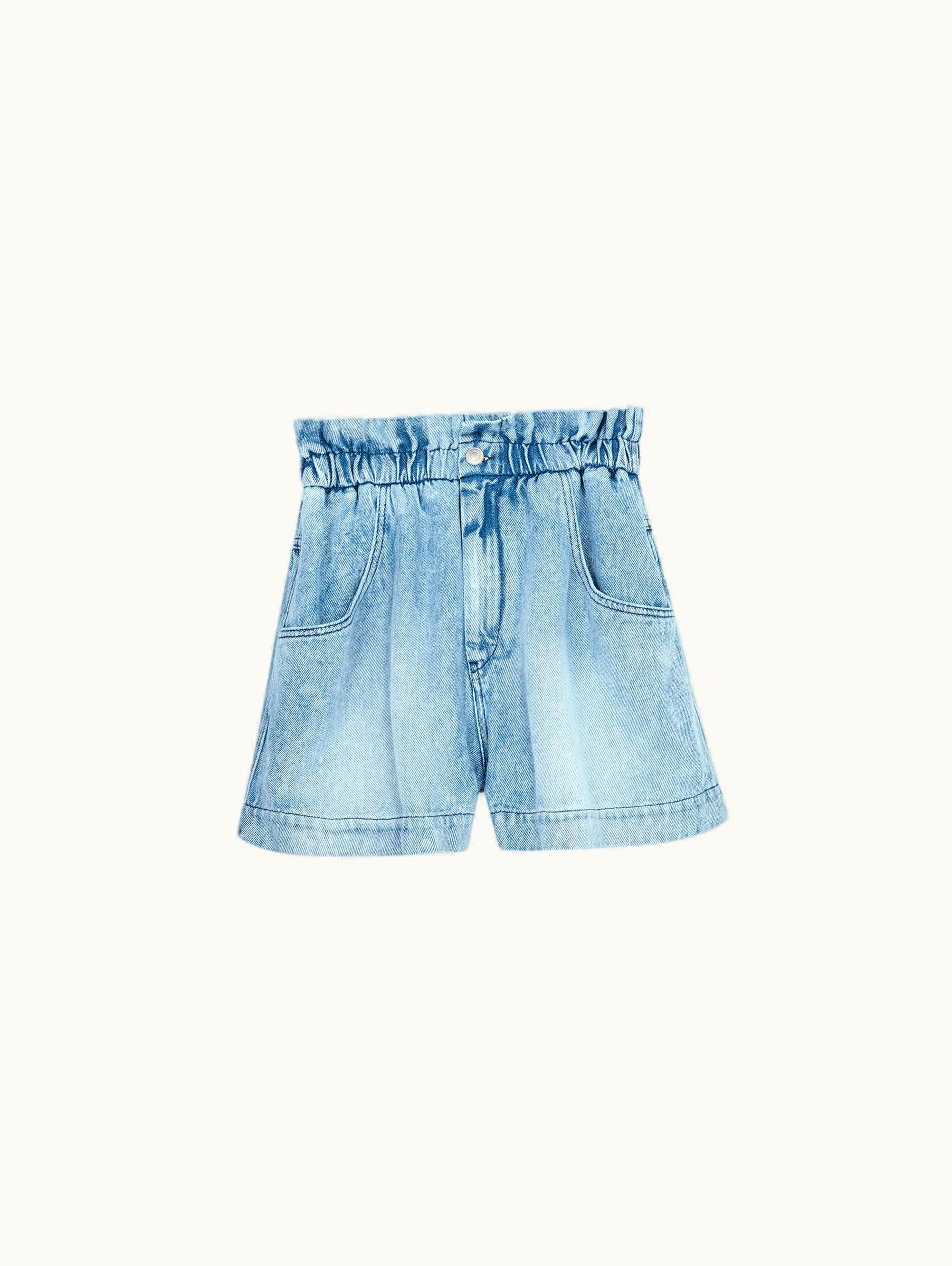 Isabel Marant Isabel Marant Titea Denim Short Light Blue