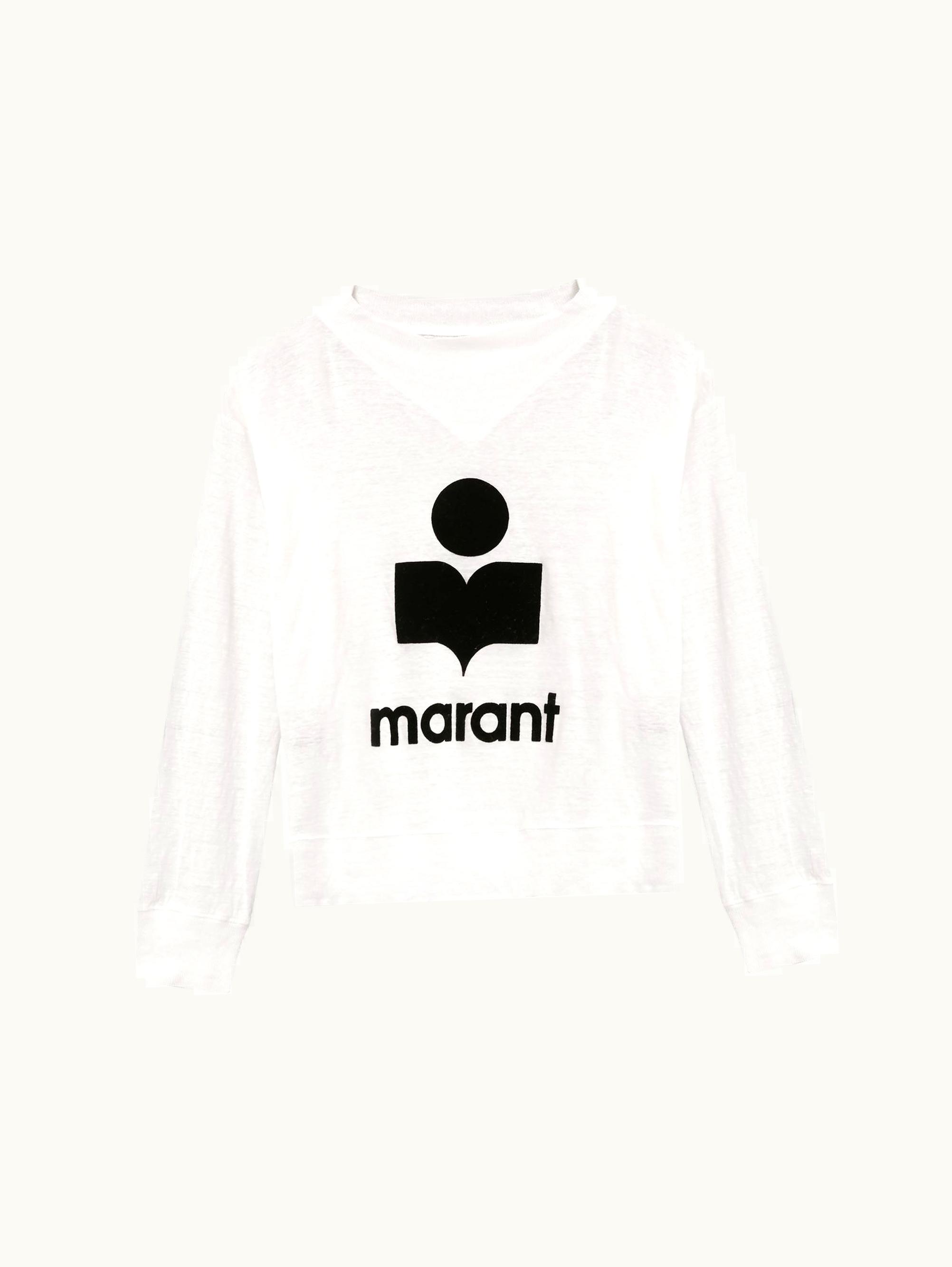 Isabel Marant Isabel Marant Kilsen Logo TEE-SHIRT White