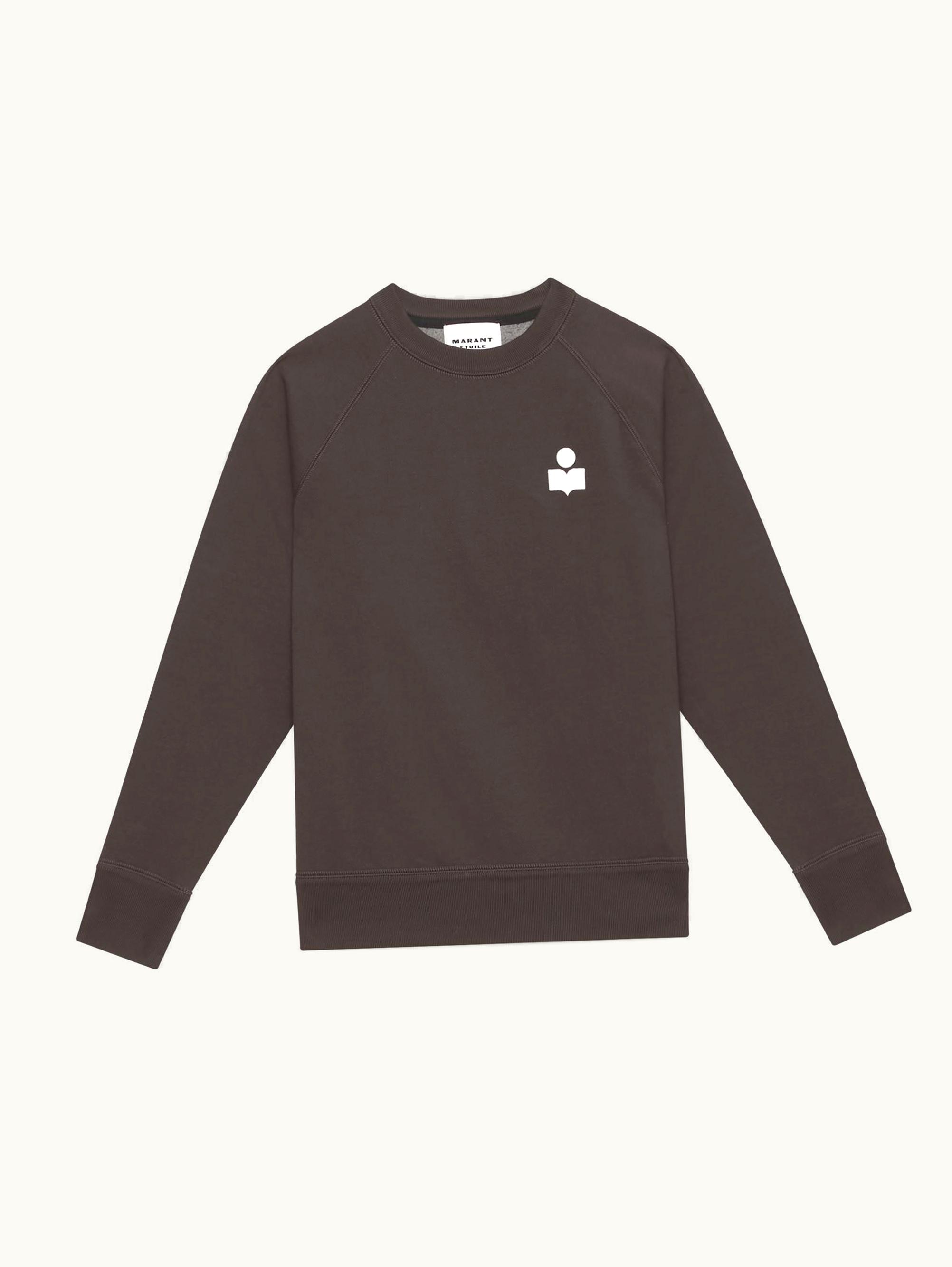 Isabel Marant Isabel Marant Milla Logo Sweatshirt Faded Black / Ecru SW0004FAB1M12EFKEC