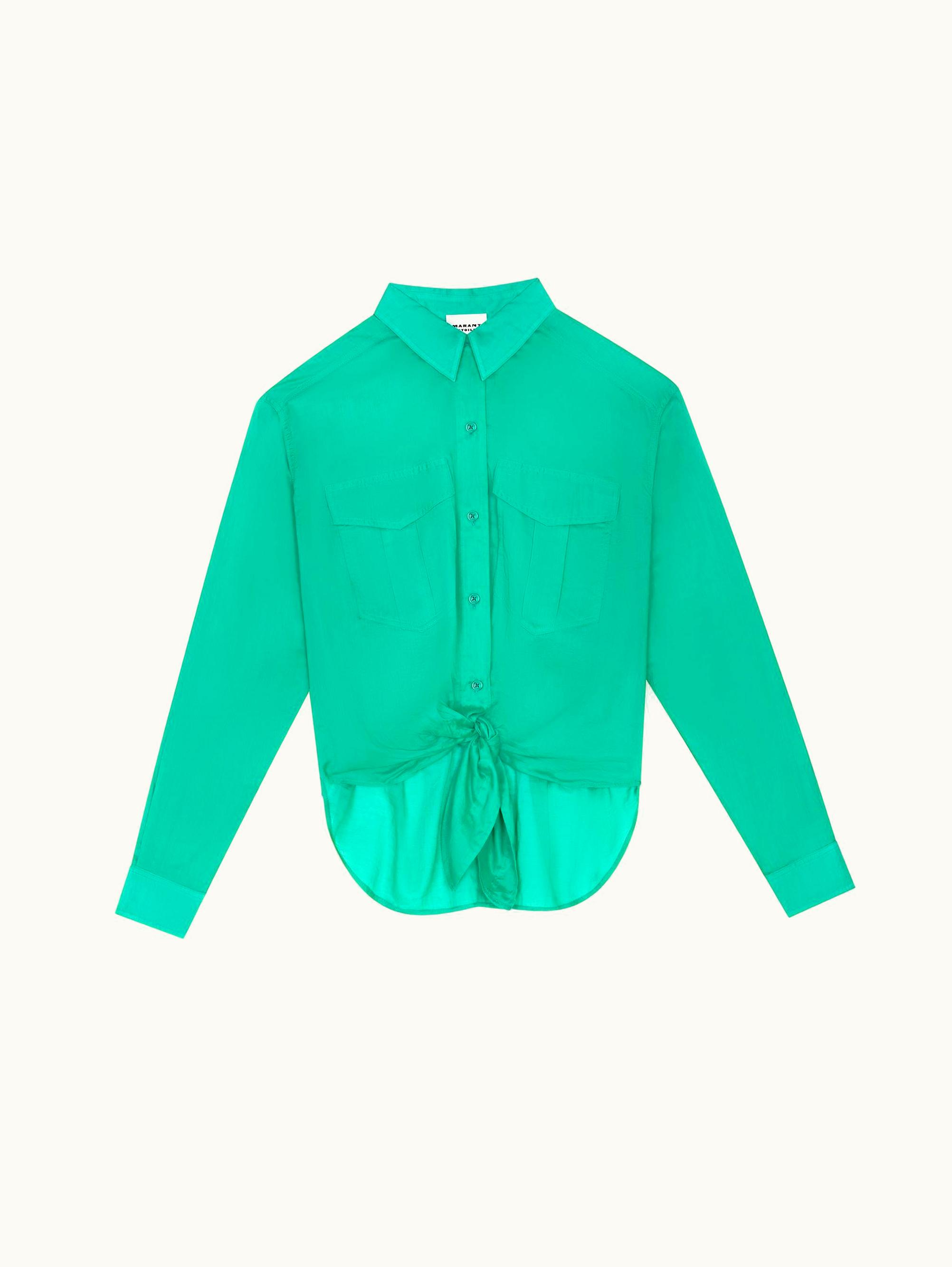 Isabel Marant Isabel Marant Nath Shirt Emerald