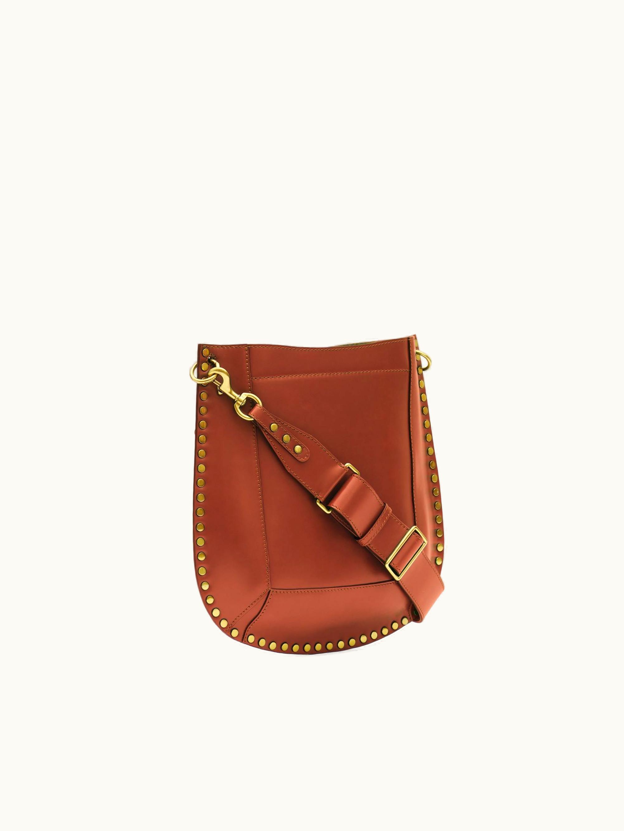 Isabel Marant Isabel Marant Oskan Leather Shoulder Bag Cognac PP0002FAA1C01M50CO