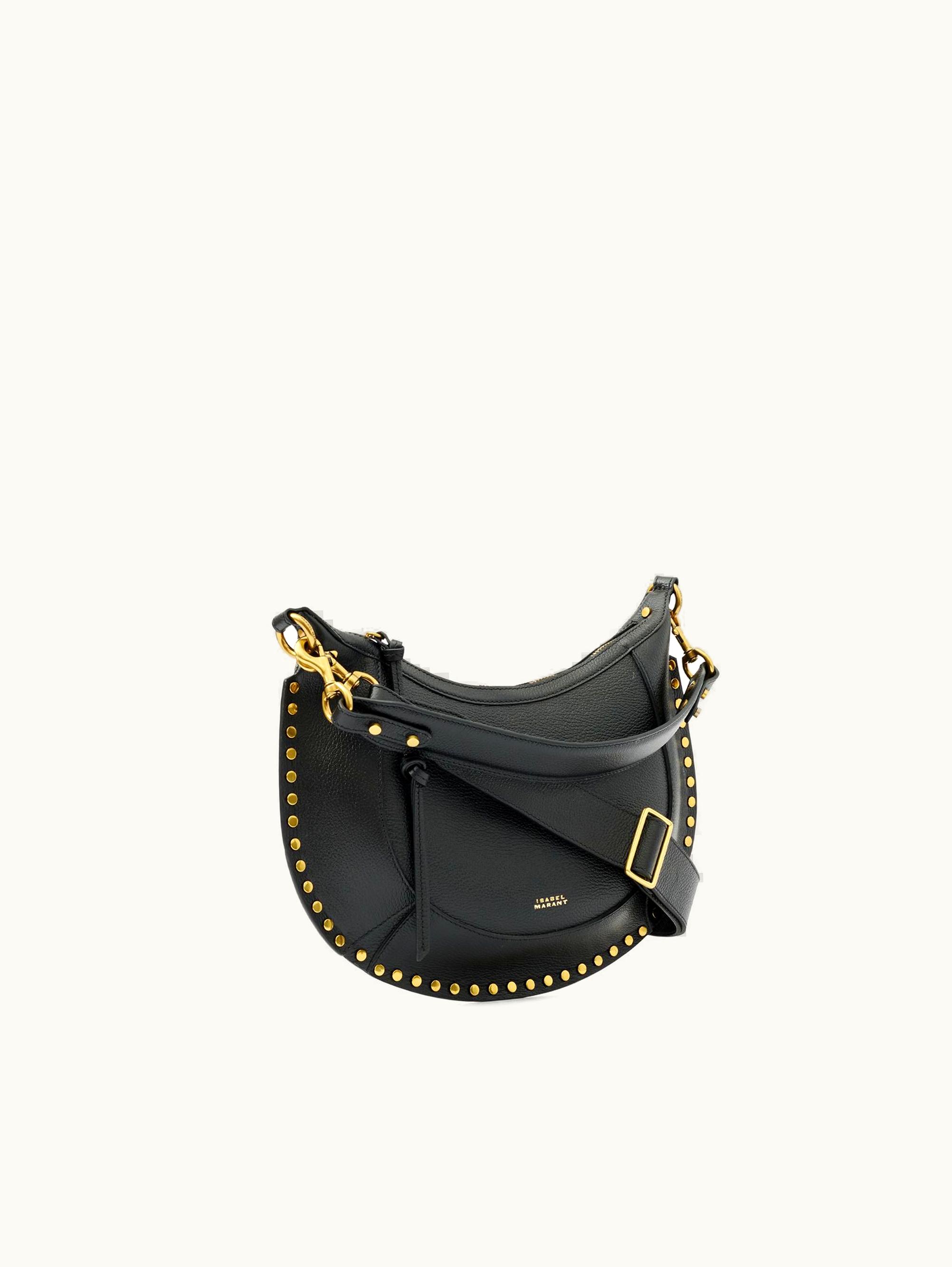 Isabel Marant Isabel Marant Naoko Grained Leather Shoulder Bag Black