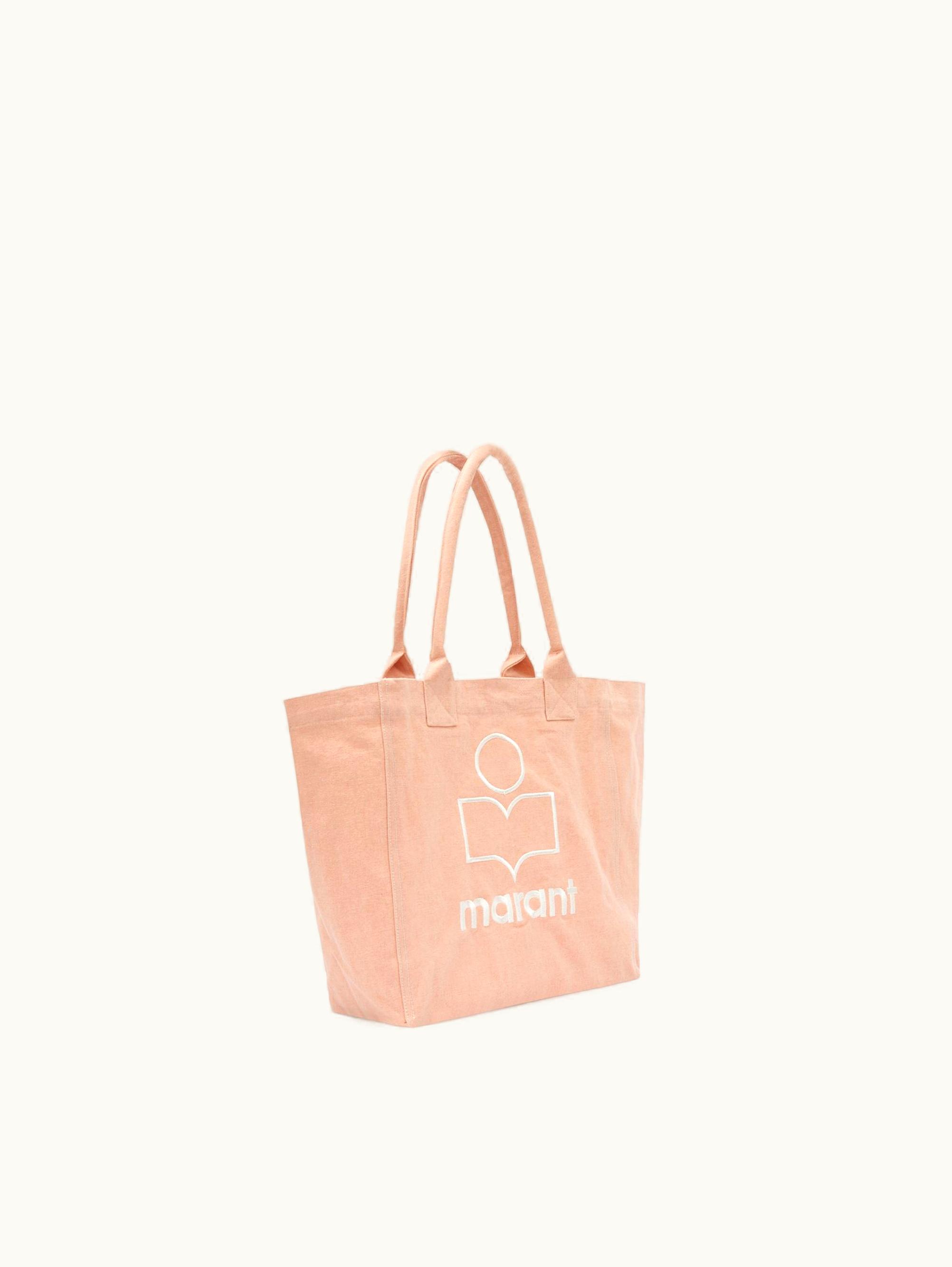 Isabel Marant Isabel Marant Small Yenky Logo Tote Bag Papaya