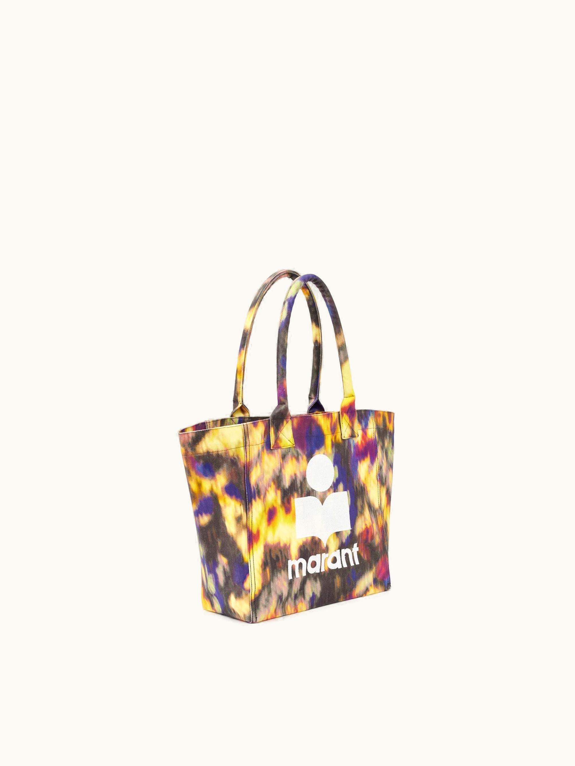 Isabel Marant Isabel Marant Small Yenky Logo Tote Bag Ochre / Black