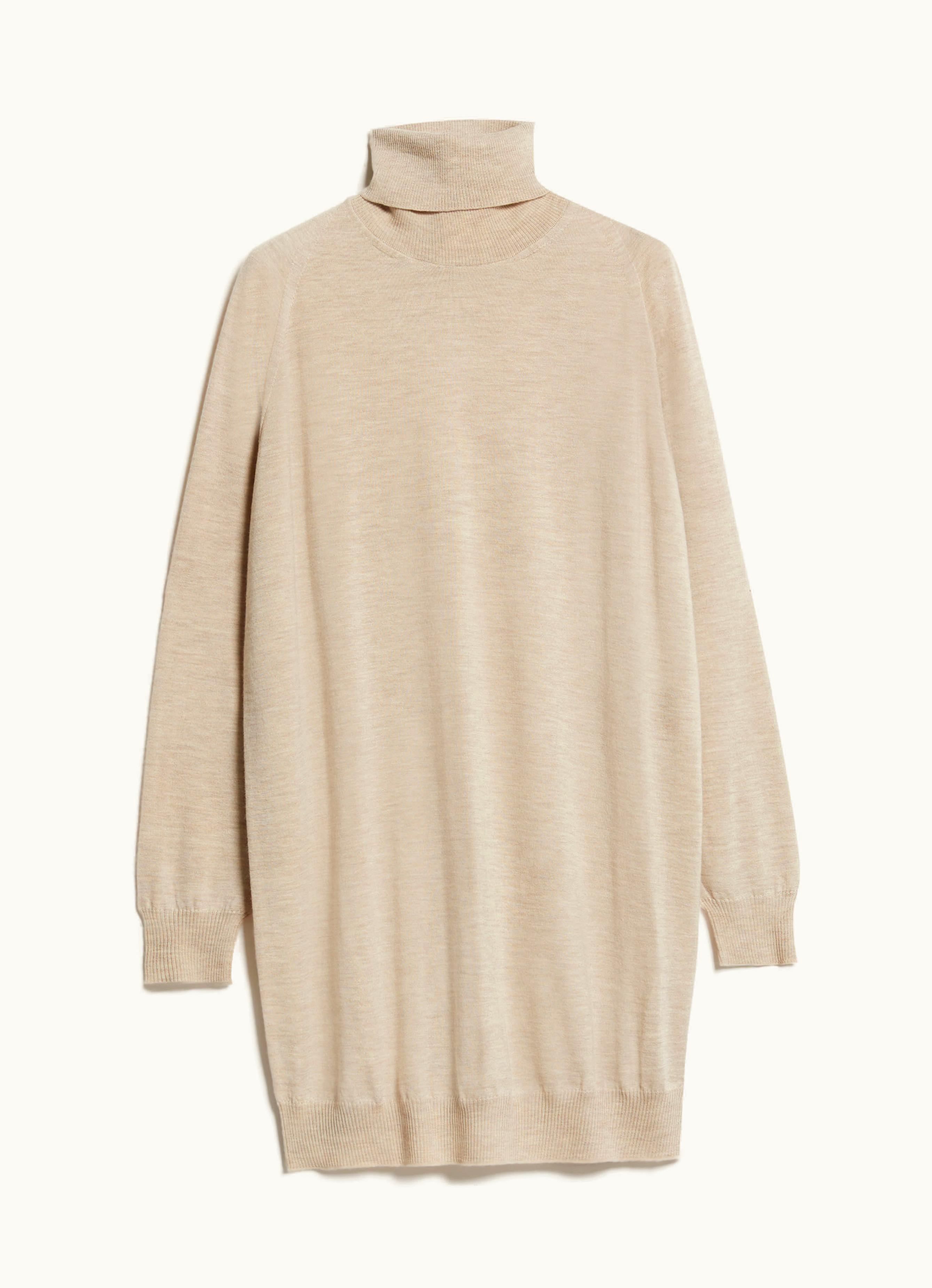 Max Mara Max Mara Short Cashmere Dress Beige Giano