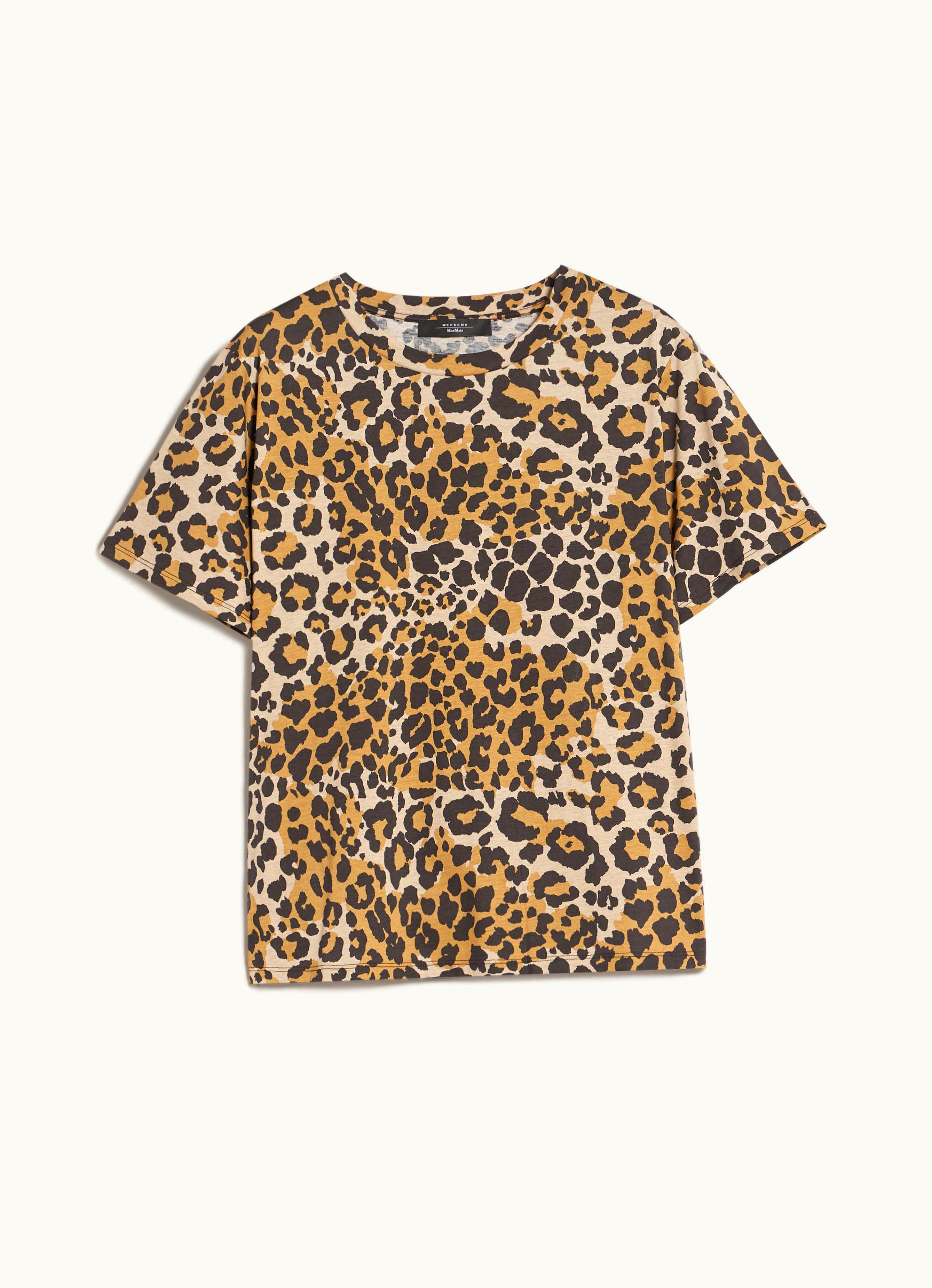 Max Mara Max Mara Organic Cotton Jersey T-shirt Beige Eloisa