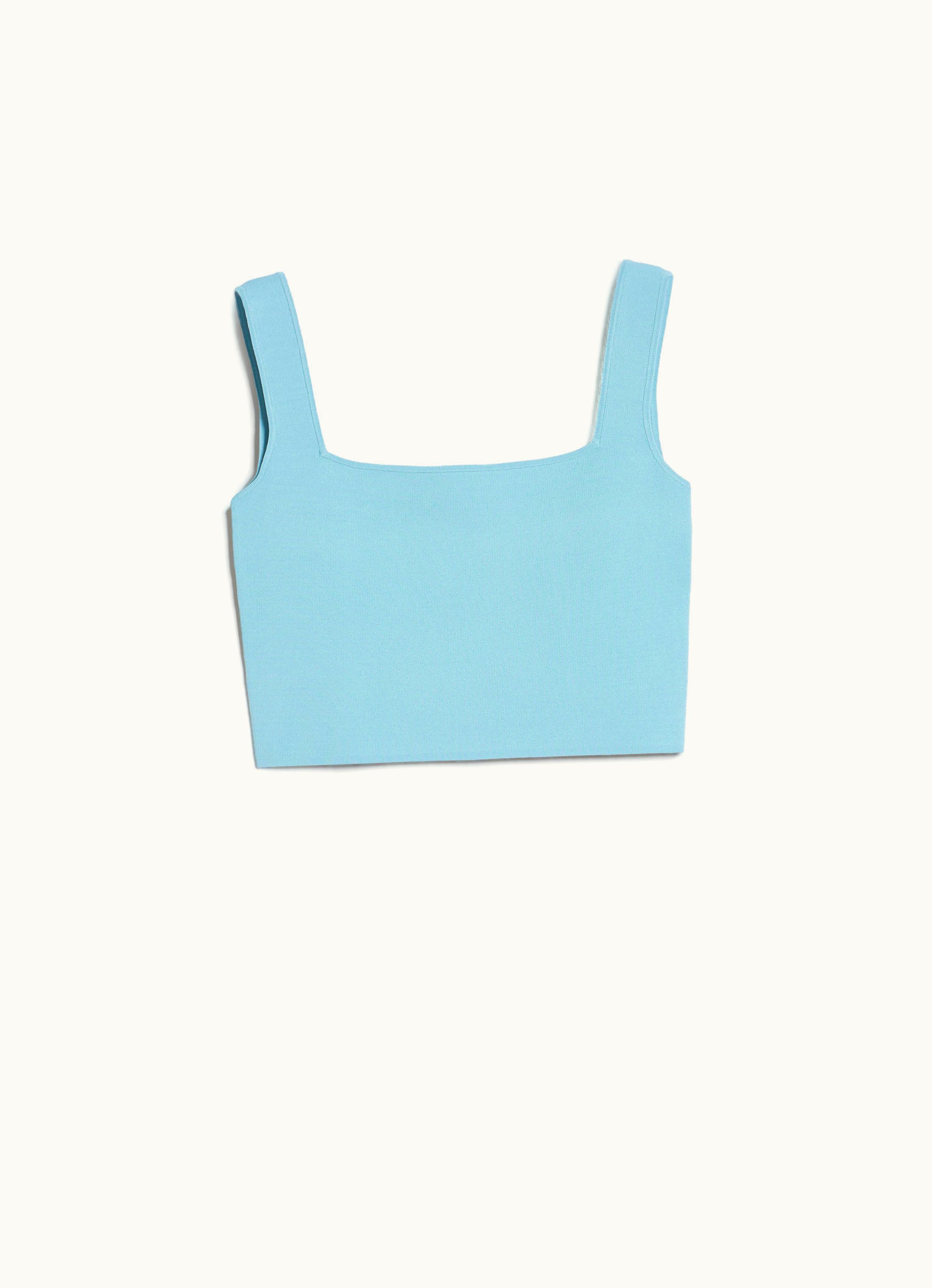 Max Mara Max Mara Viscose Yarn Vest Top Water Tresa