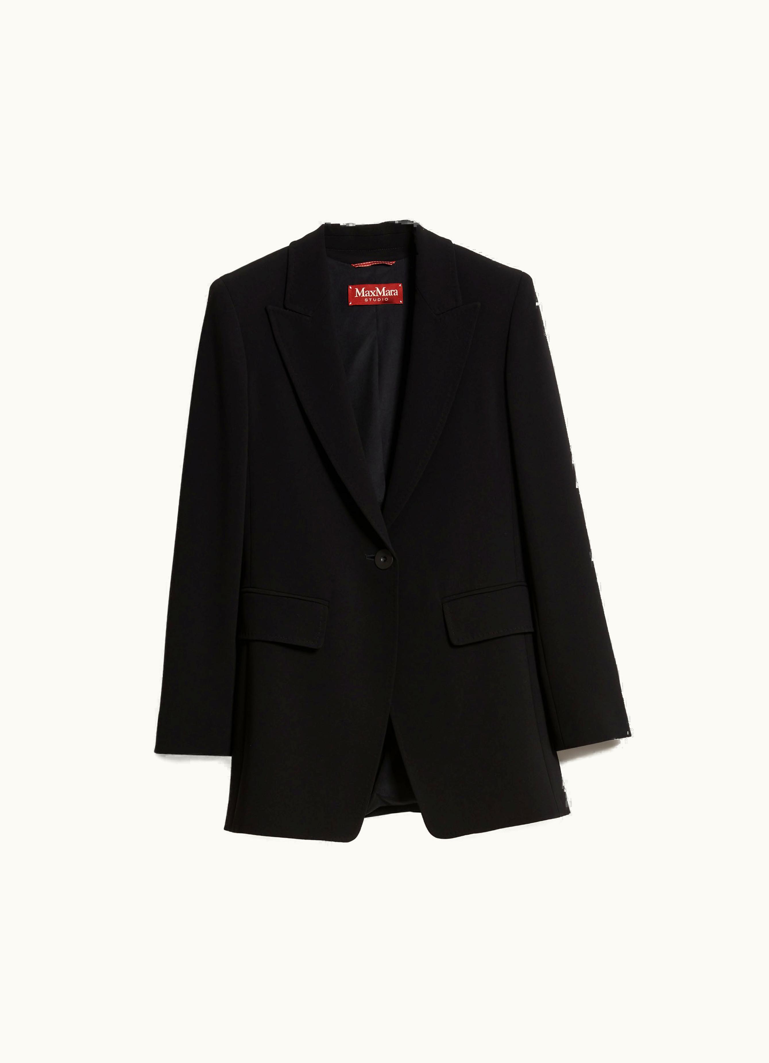 Max Mara Max Mara Sartorial Finished Blazer Black Sagra
