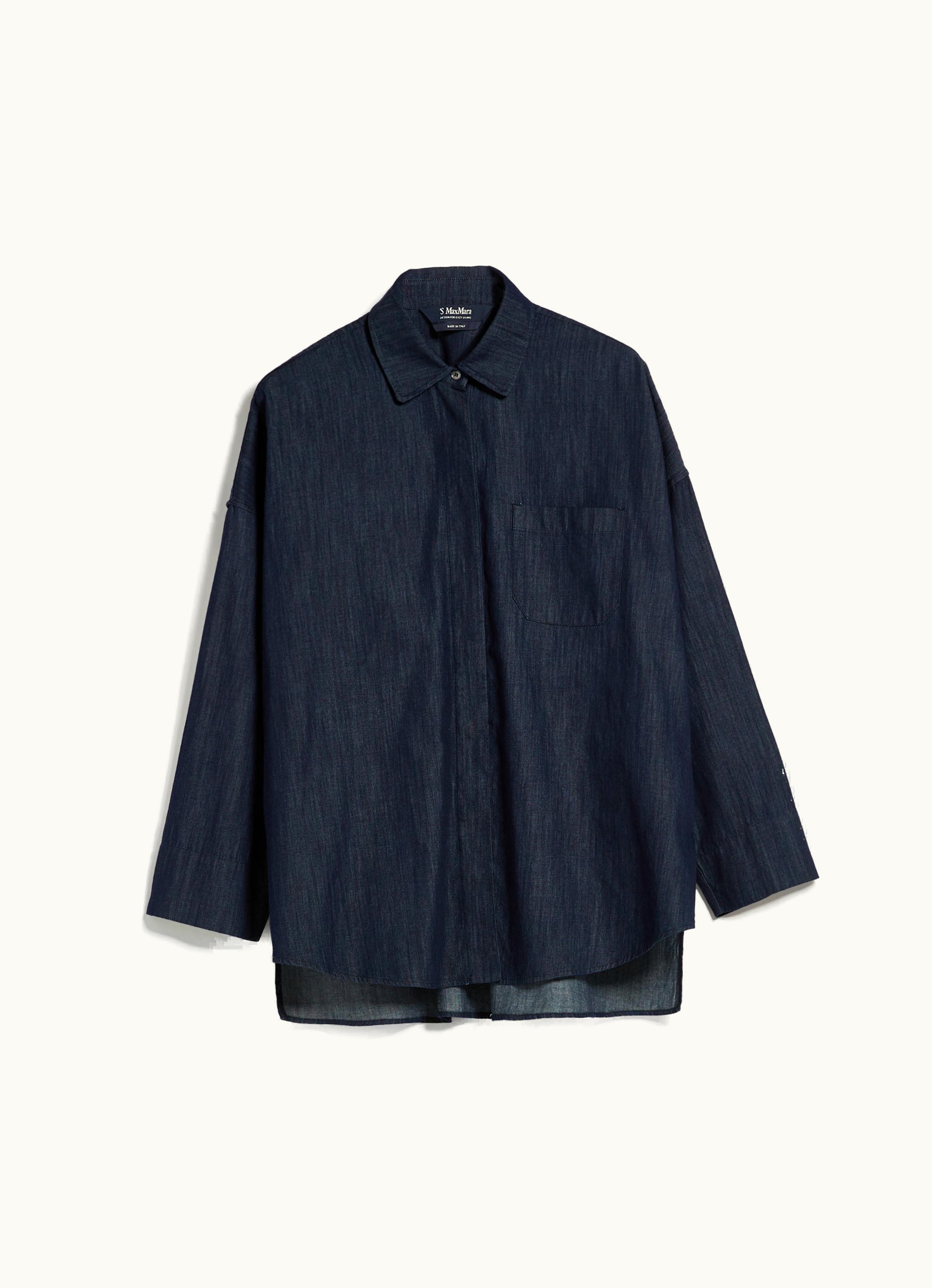 Max Mara Max Mara Denim Shirt Midnightblue Dioniso