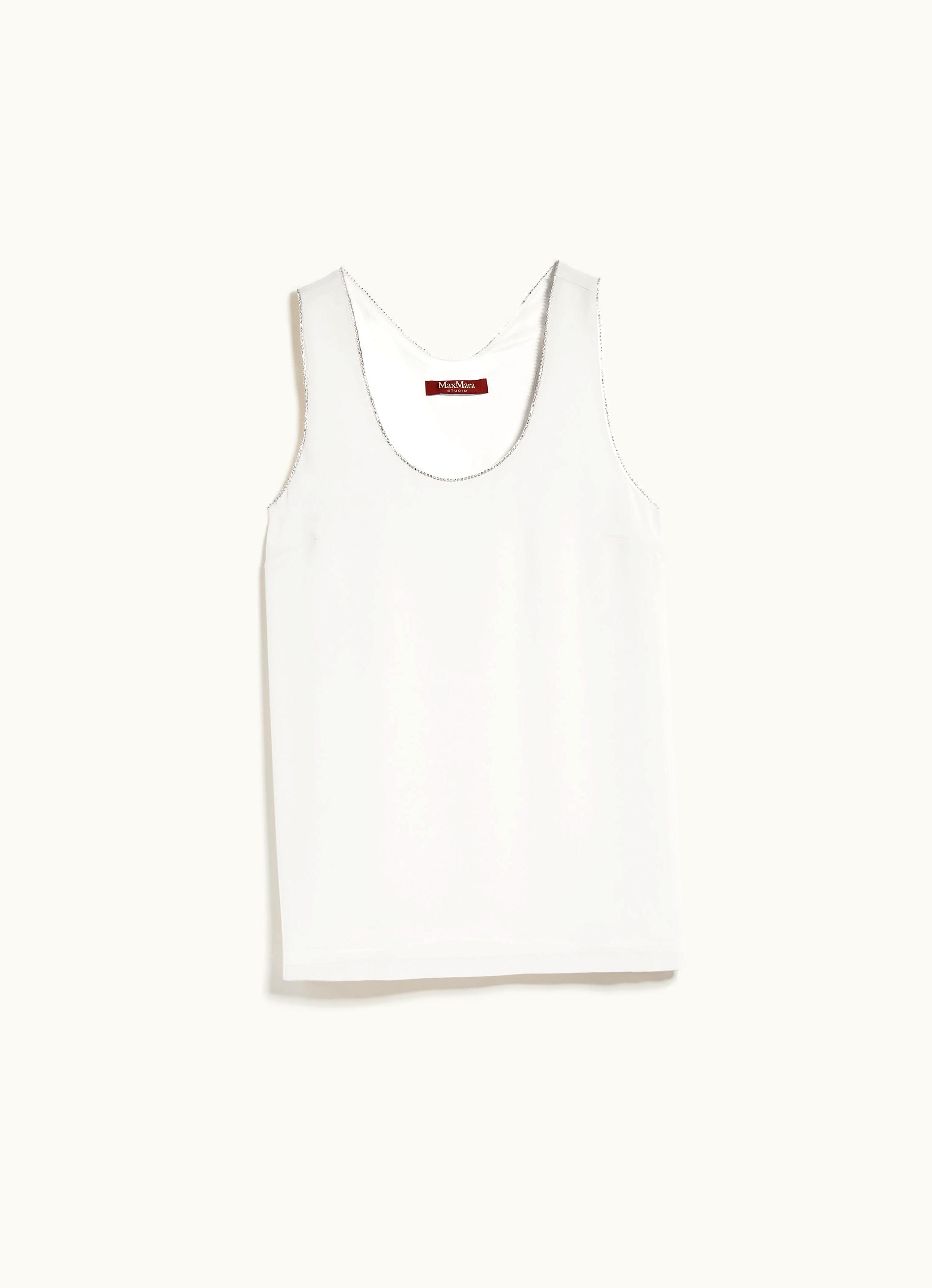 Max Mara Max Mara Cady Halterneck Top Beige Nemi