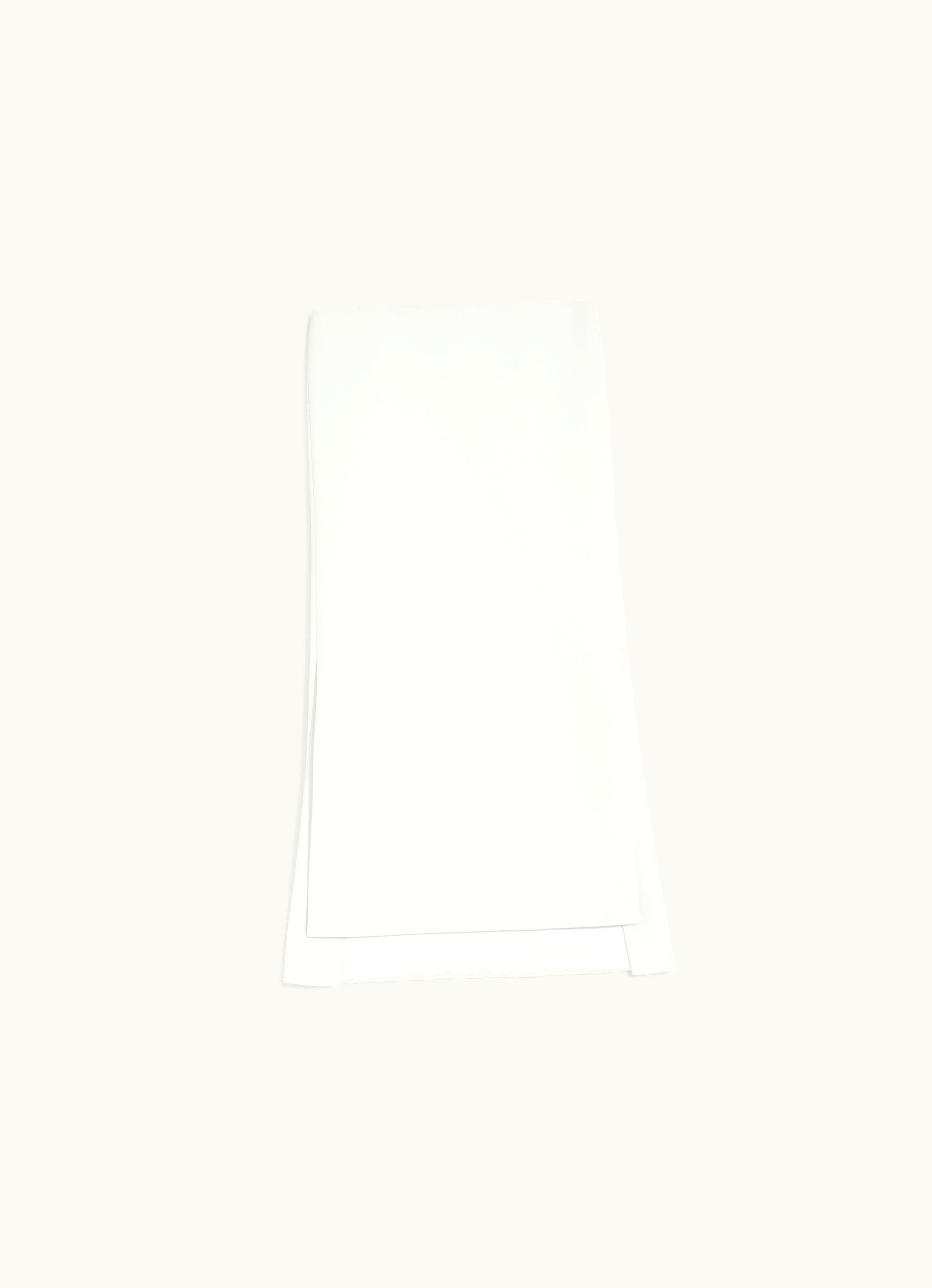 Max Mara Max Mara Calf-length Skirt With Side Panels Ivory Adelfi1234