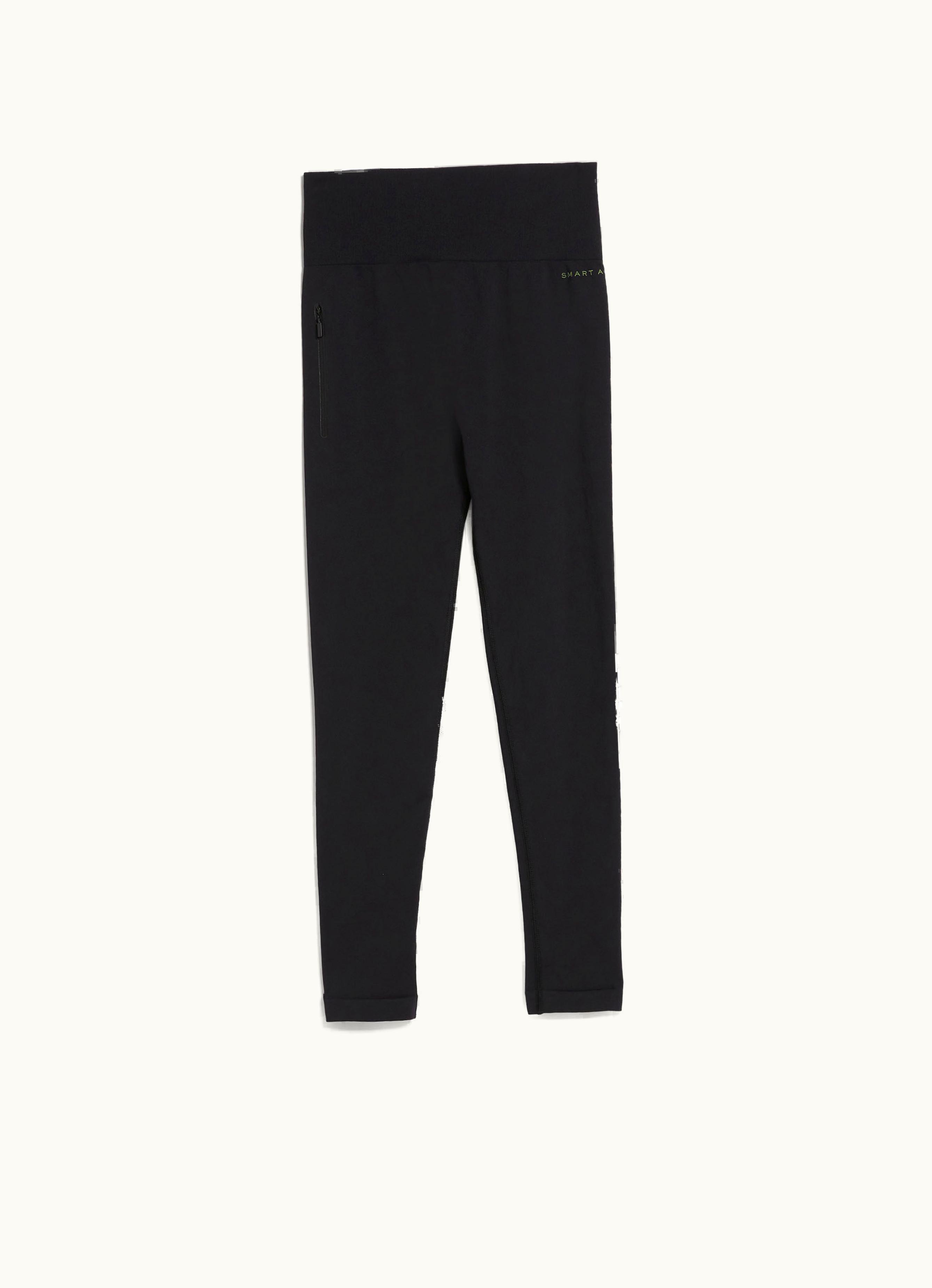 Max Mara Max Mara Breathable Fabric Technical Leggings Black Pirania