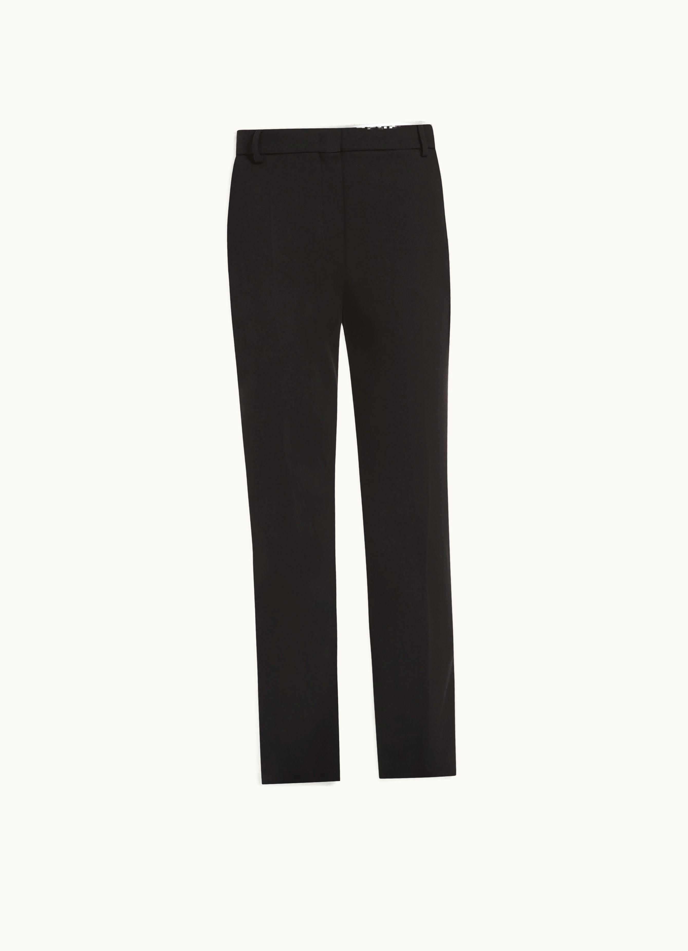 Max Mara Max Mara Compact Jersey Trousers Black Pontida