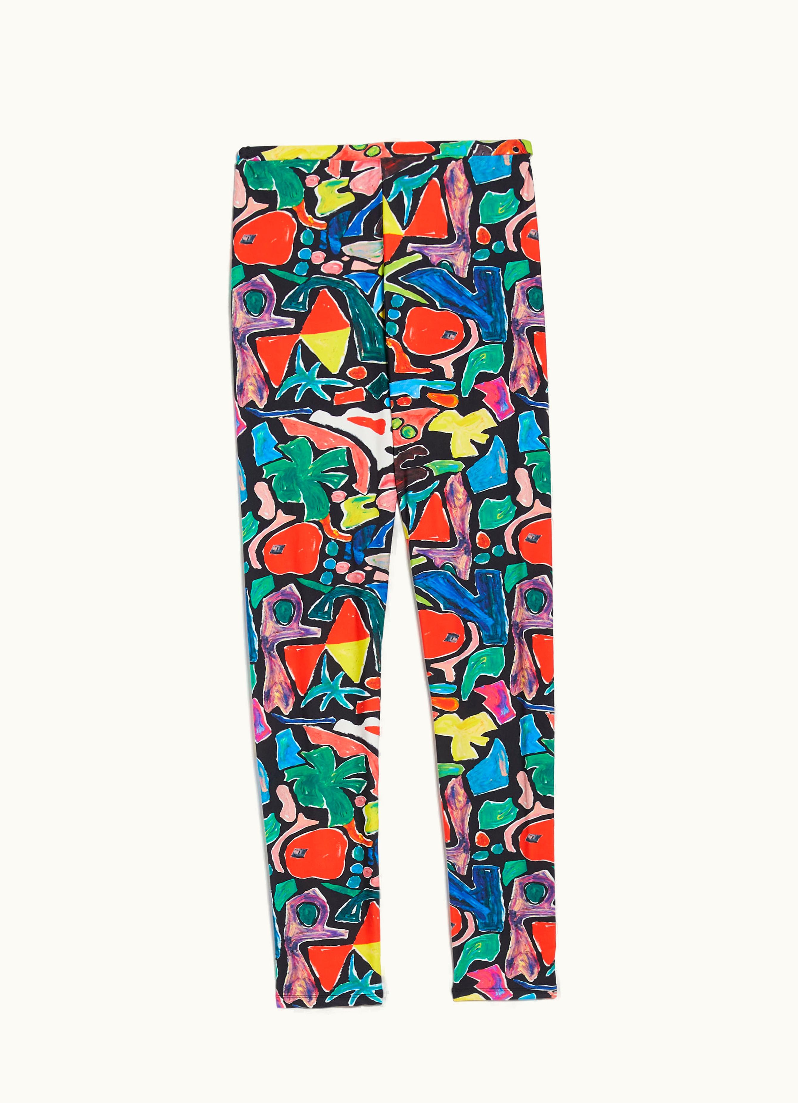 Max Mara Max Mara Stretch Jersey Trousers Multicolour Giara