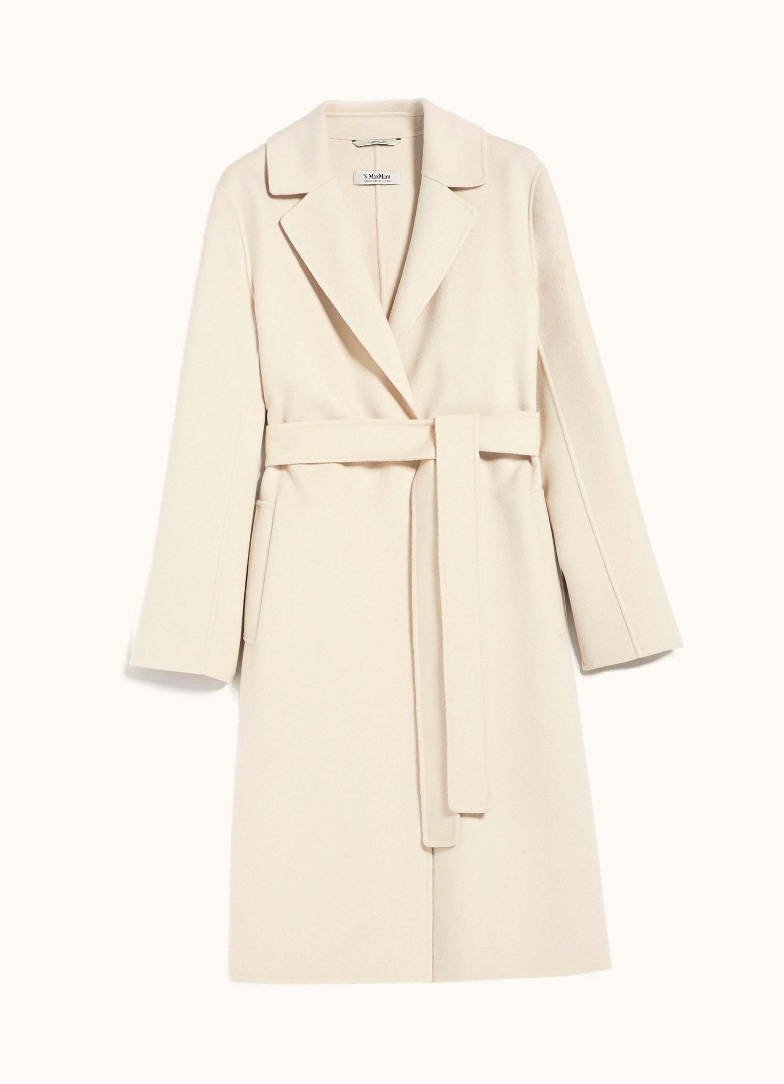 Max Mara Max Mara Wool Robe Coat Vanilla Pauline