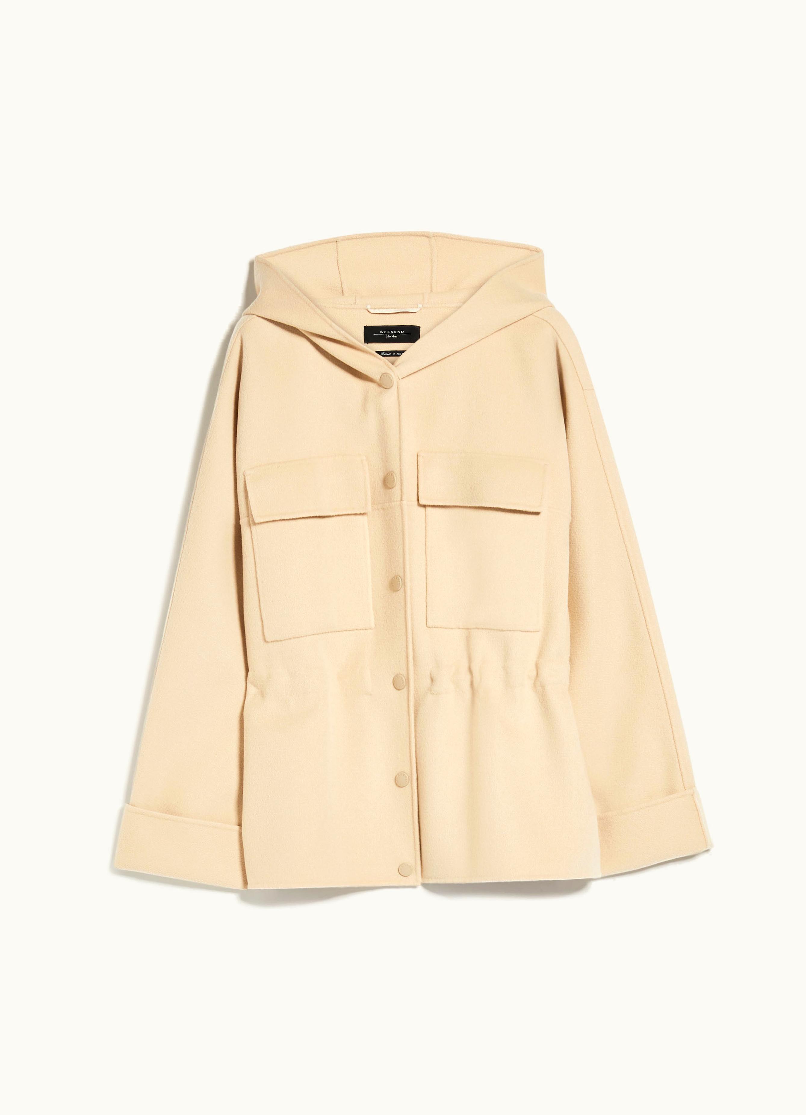 Max Mara Max Mara Hooded Wool Parka Sand Rango