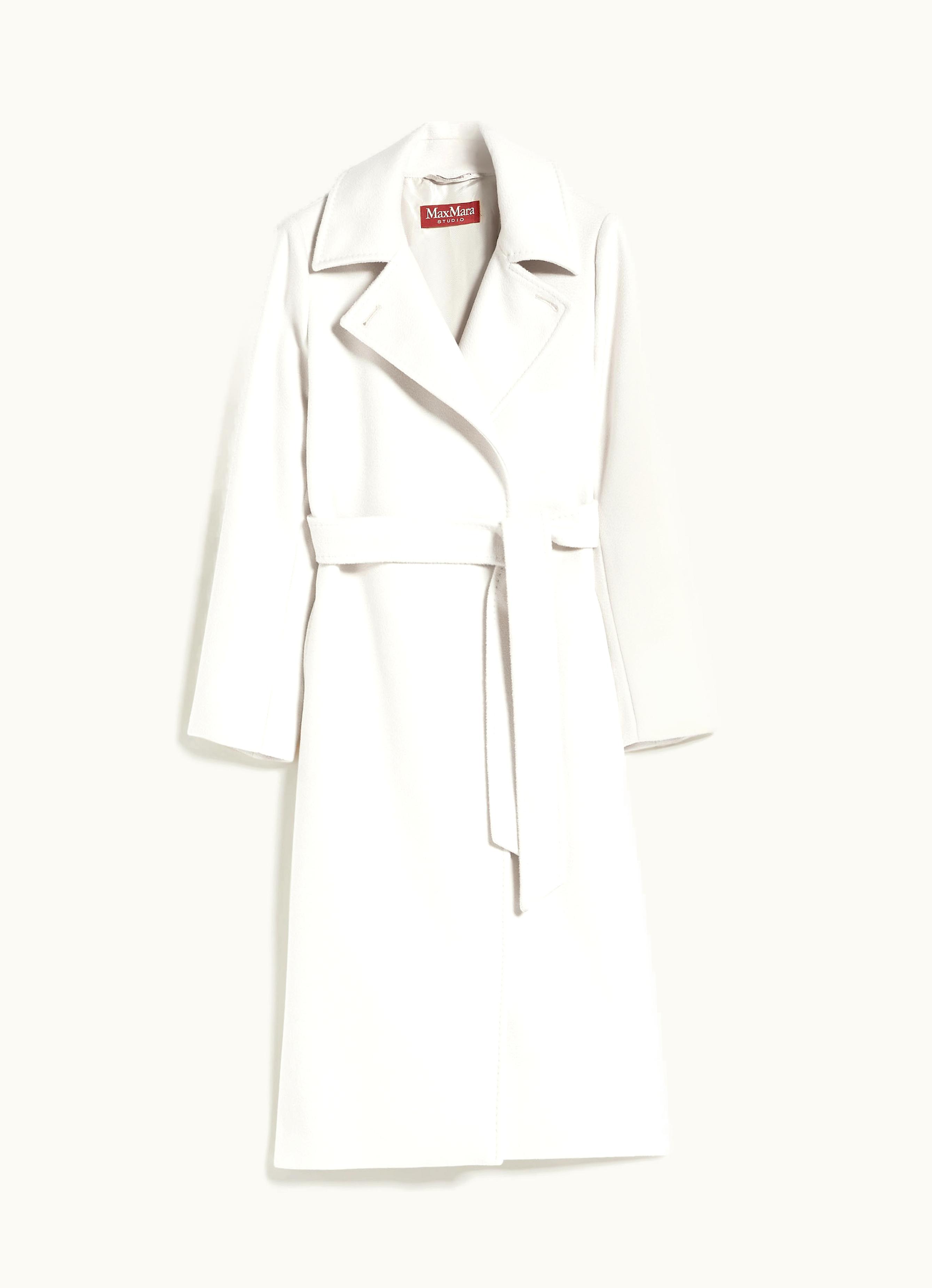 Max Mara Max Mara Wool robe-style Coat Beige Bcollag