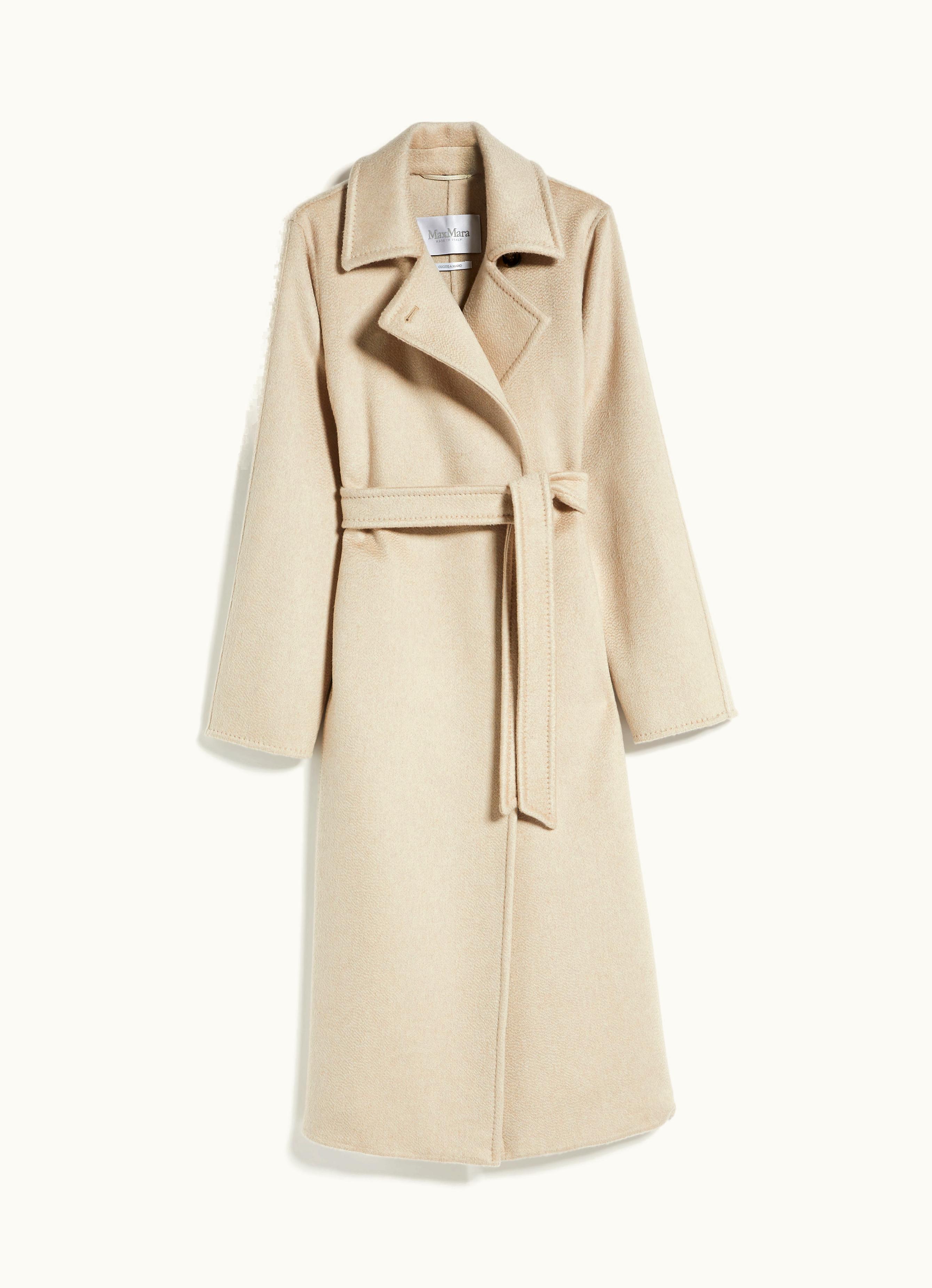 Max Mara Max Mara Manuela Icon Coat In Cachemire Sand Manuela1