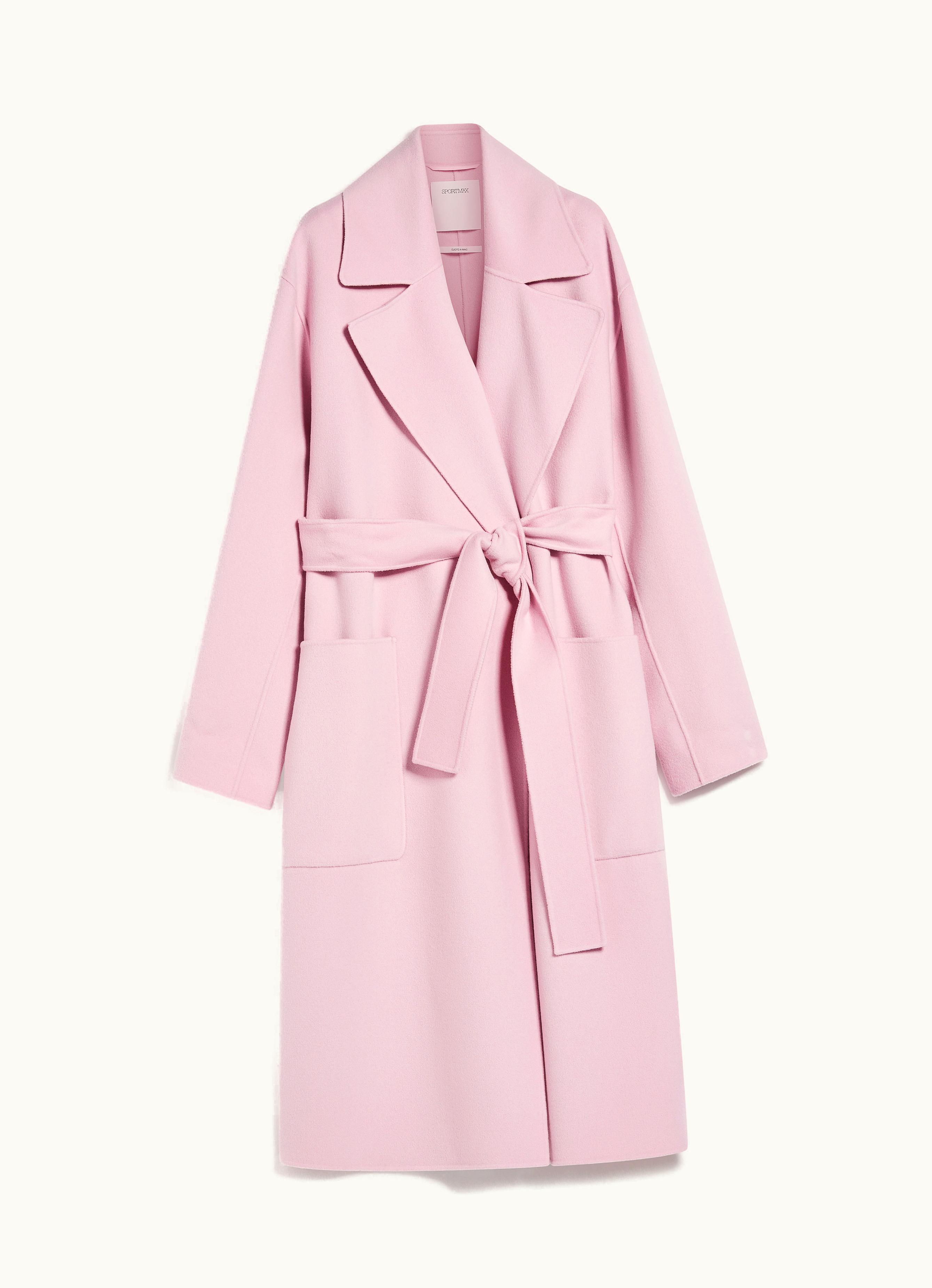 Max Mara Max Mara Robe Overcoat Pink Polka