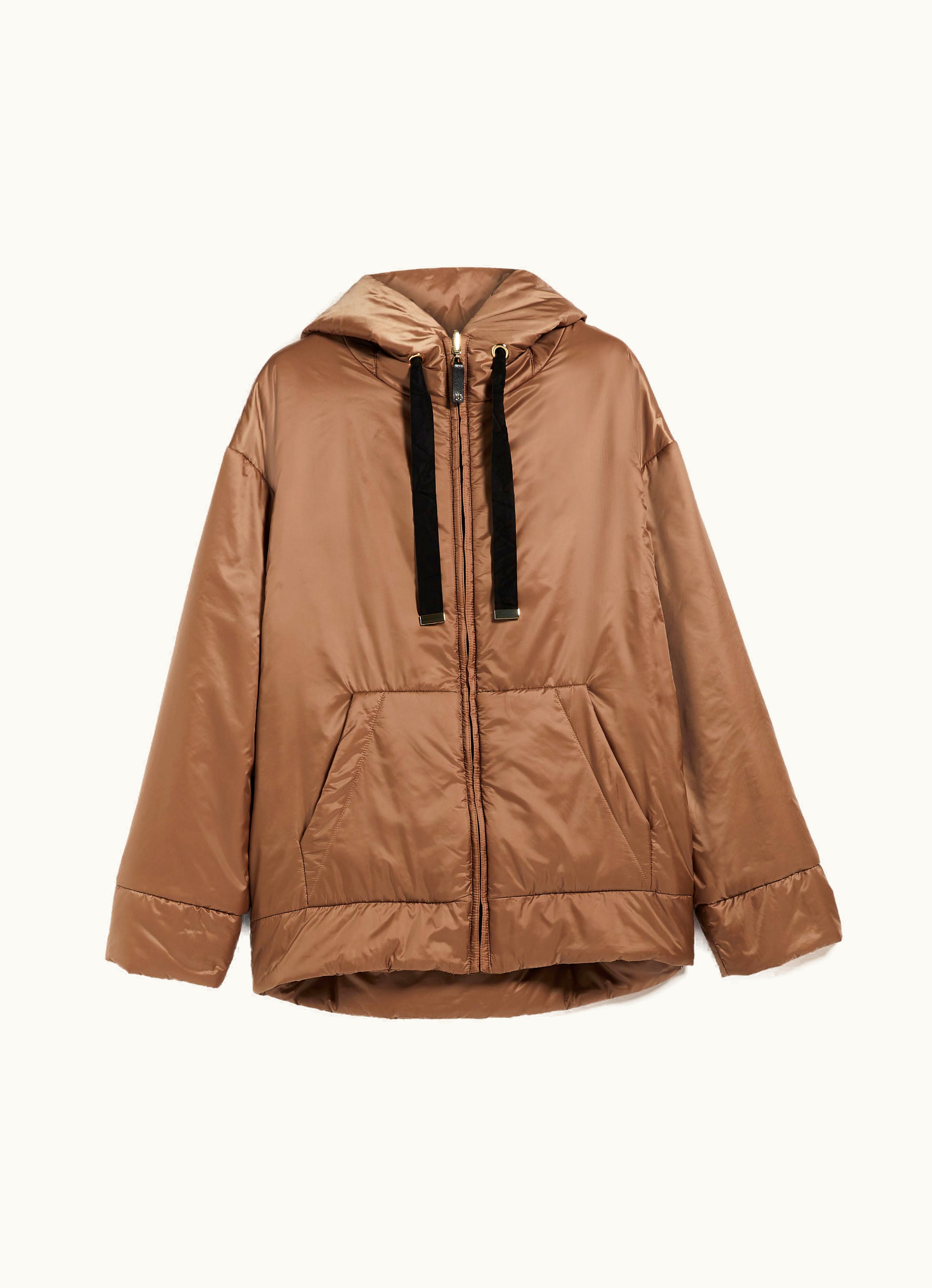 Max Mara Max Mara Reversible Parka In water-resistant Canvas Camel Dali