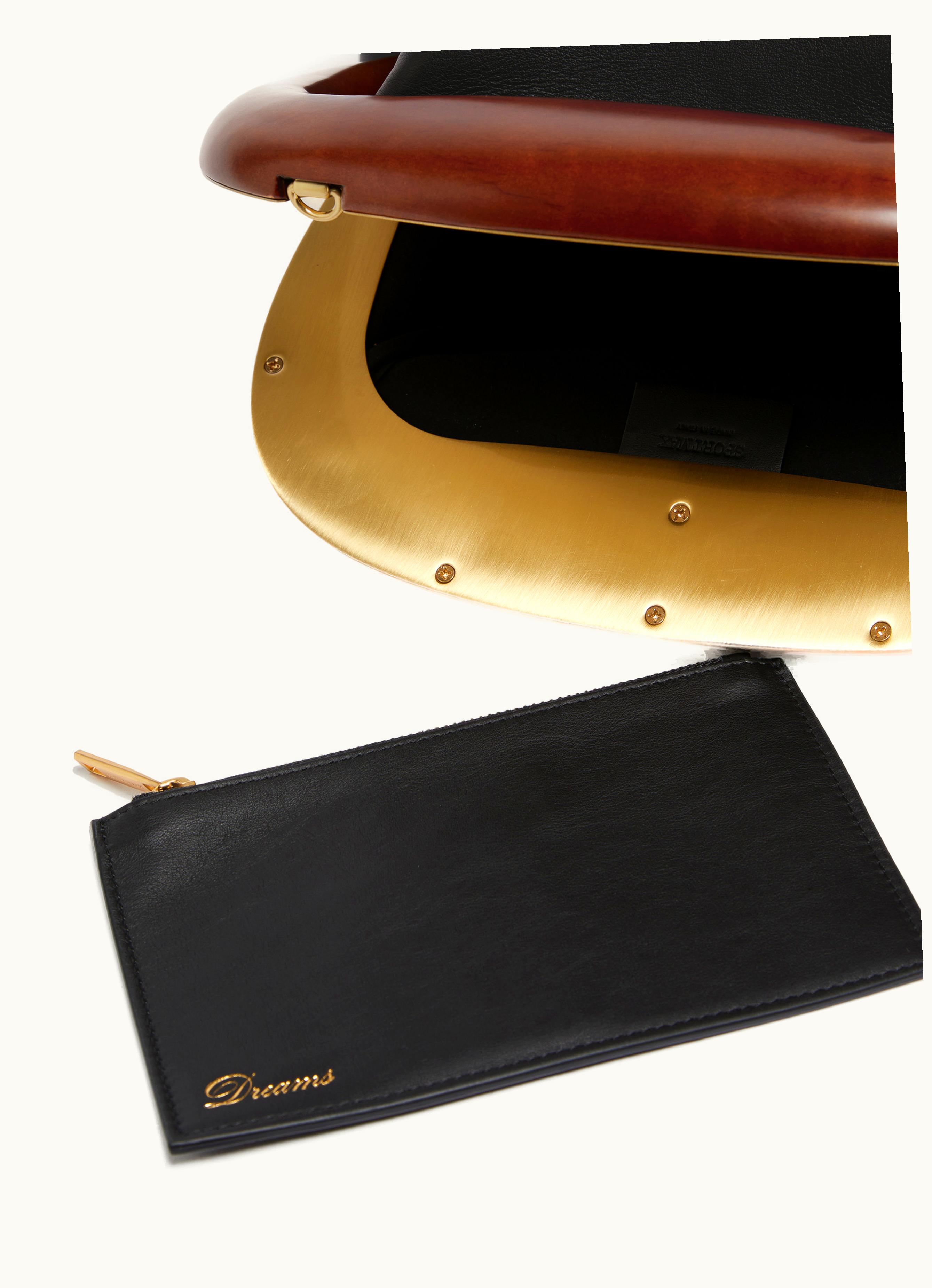 Max Mara Max Mara Medium Leather Bouba Bag Black Nestore