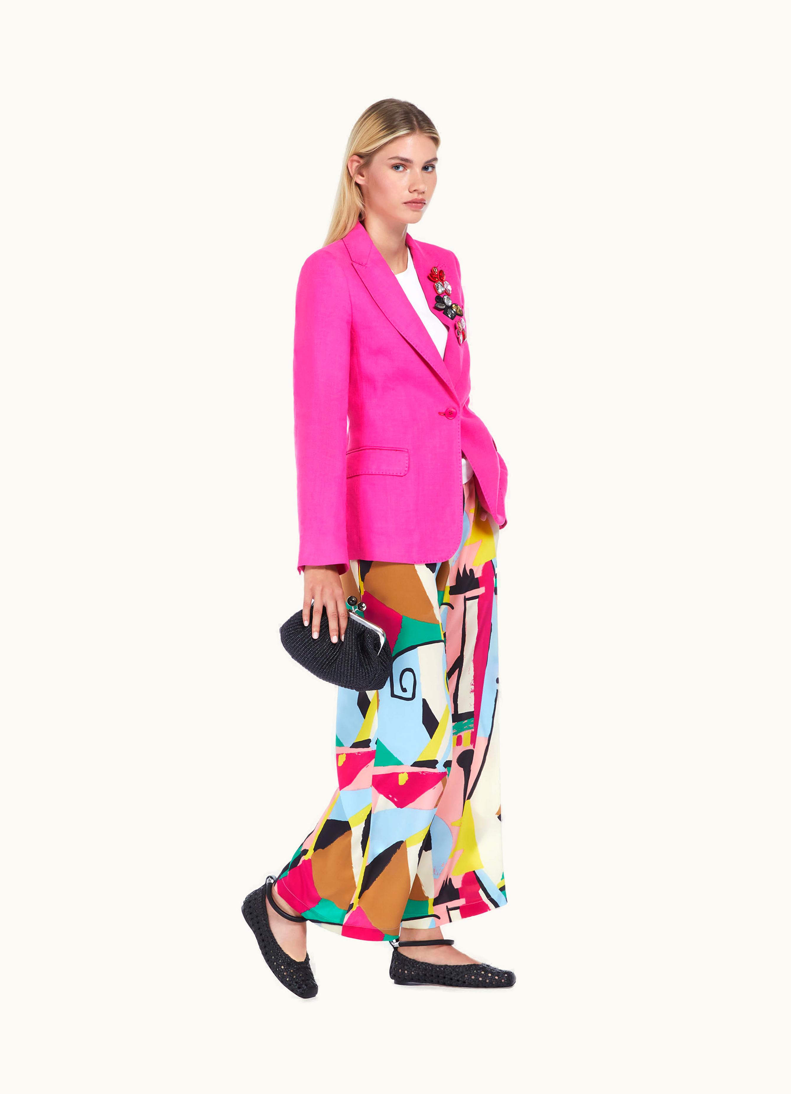 Max Mara Max Mara Small raffia-look Pasticcino Bag Black Palmas