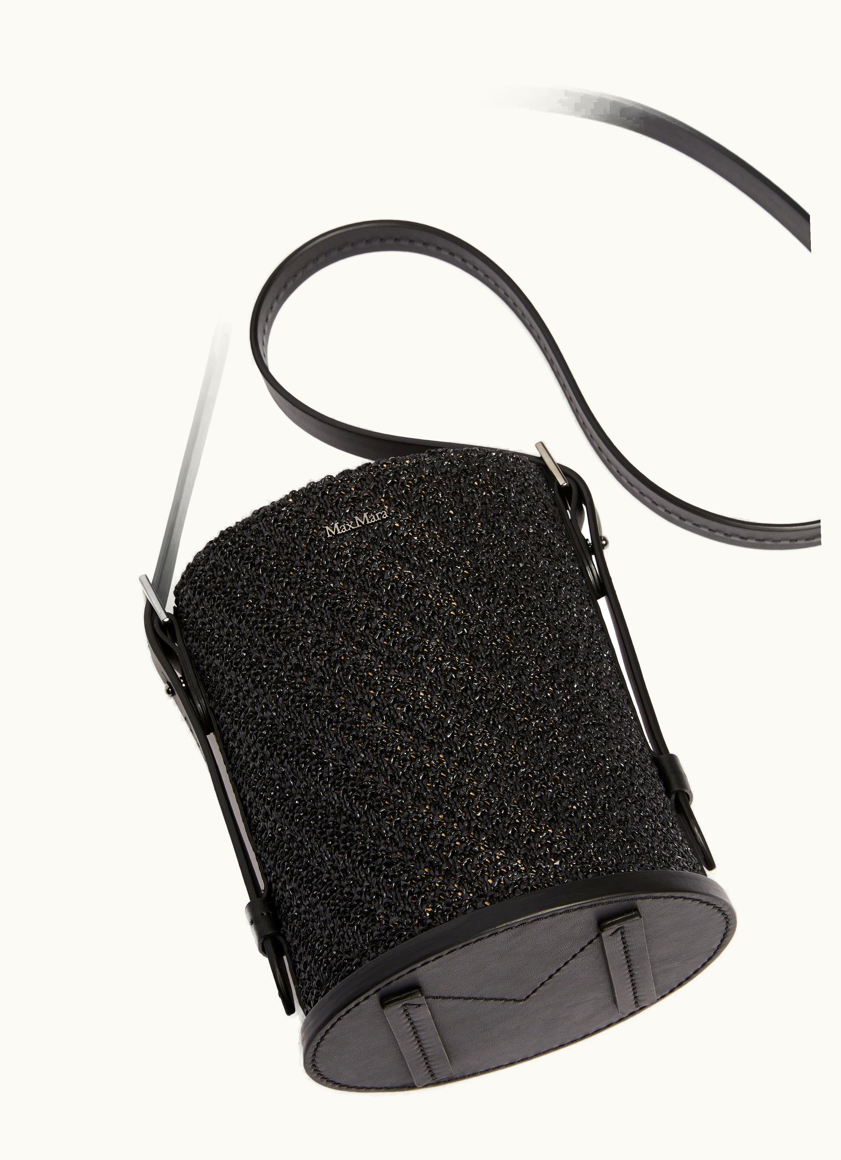 Max Mara Max Mara Crochet Archetipo Bucket Bag Black Bucket