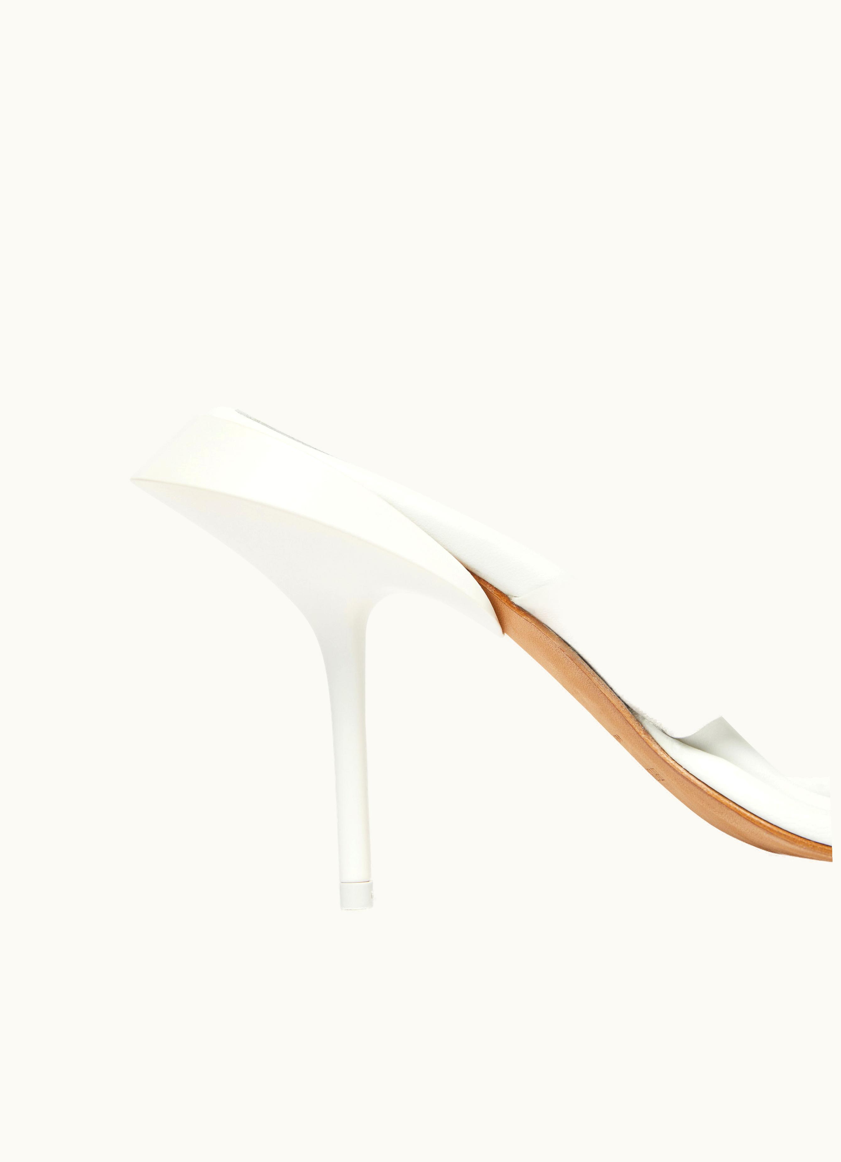 Max Mara Max Mara Heeled toe-post Sandals Optical White Epica