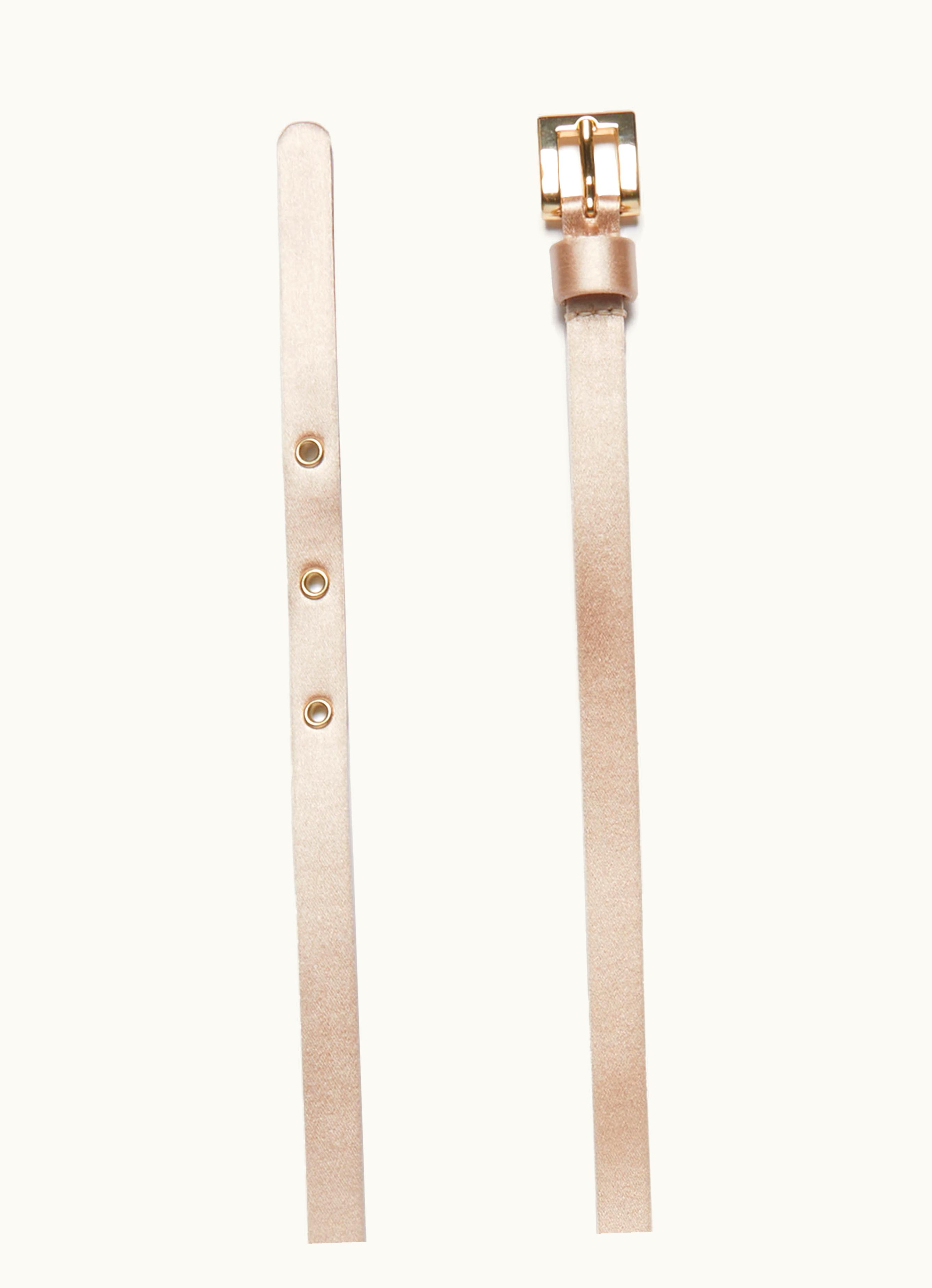 Max Mara Max Mara Satin Jewellery Belt sugared-almond Rose Gioras